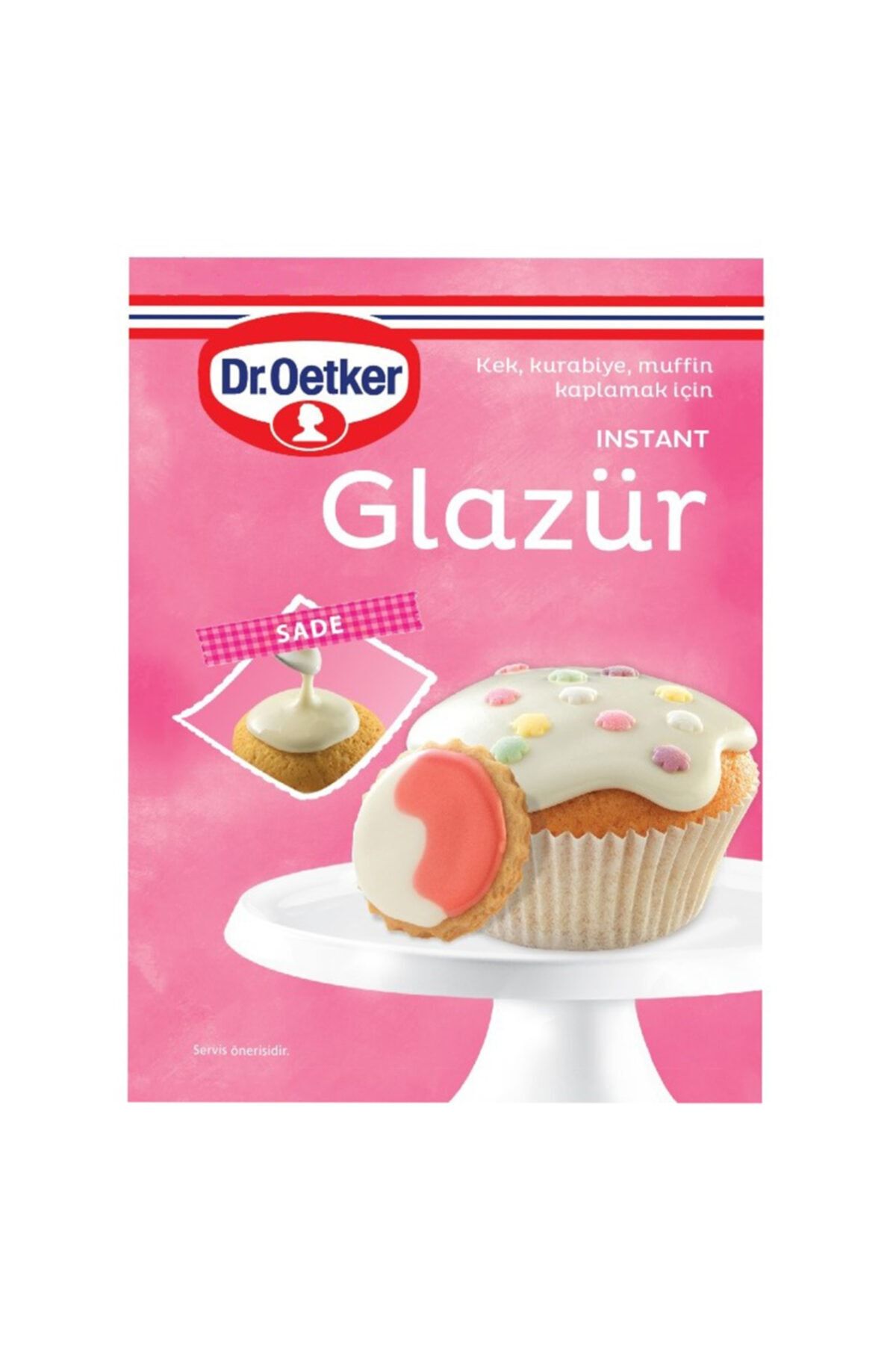 Dr. Oetker Sade Glazür Instant (kek,kurabiye,muffin Kaplamak Vb.)