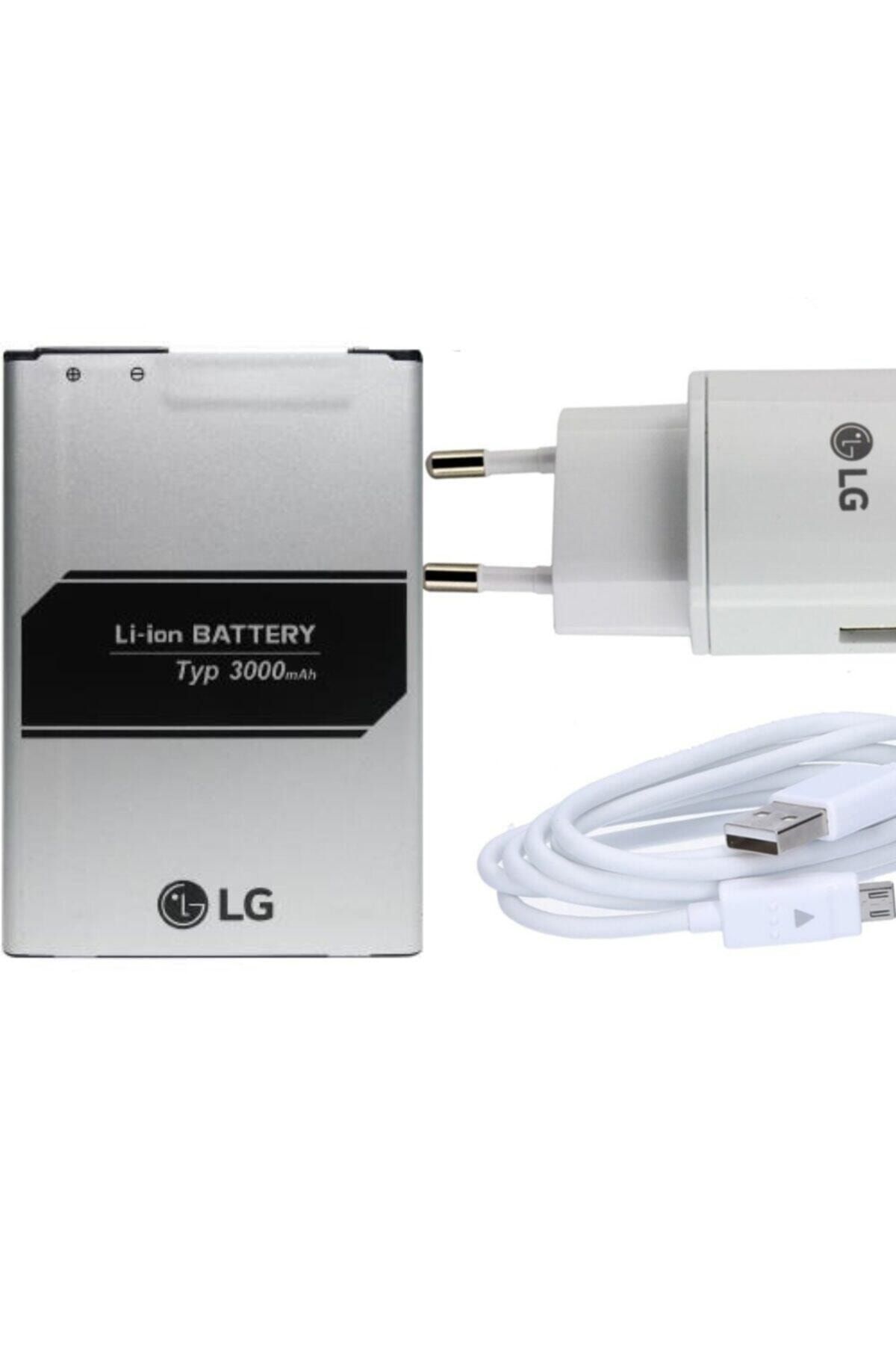 Micro Lg G4 Batarya Pil 3000mah 1.kalite Şarj Aleti Cihazı Seti