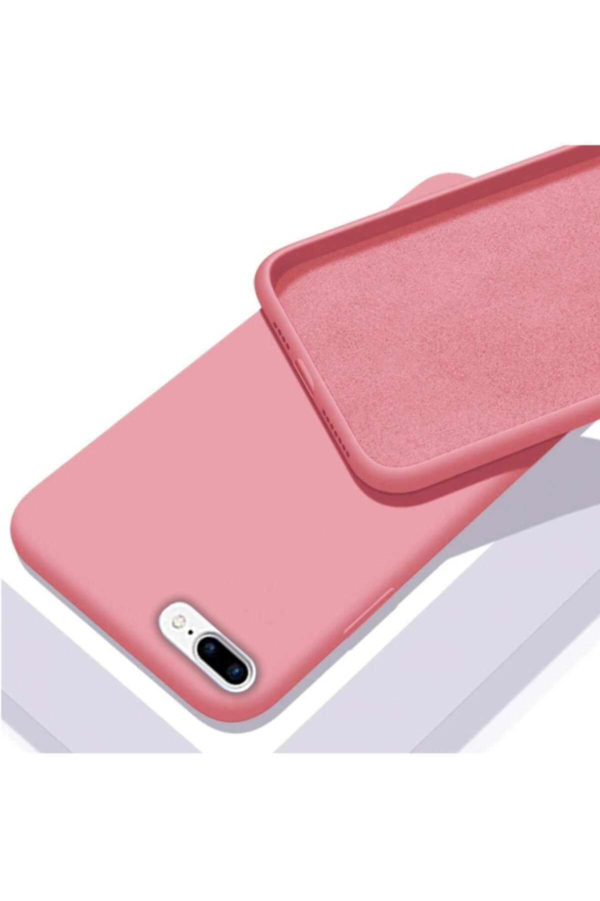 MIMO Iphone 7 Plus Uyumlu Lansman Renkli Silikon Kılıf