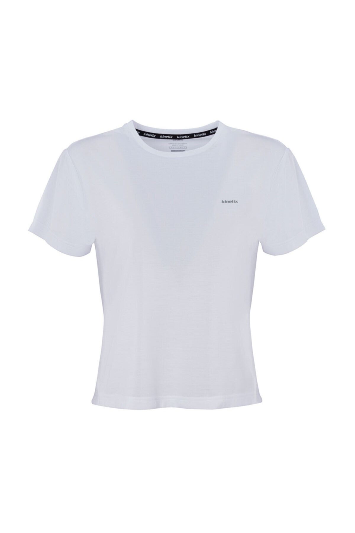 Kinetix SN235 BASIC CURVE T-SHIRT Beyaz Kadın T-Shirt 100581655