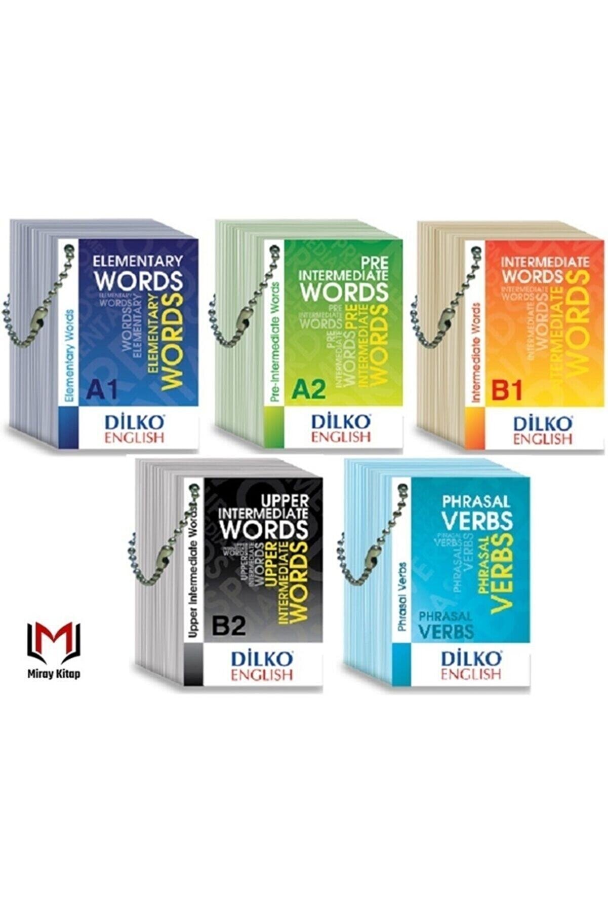 Dilko Yayıncılık Kelime Kartları A1-a2-b1-b2-phrasal Verbs