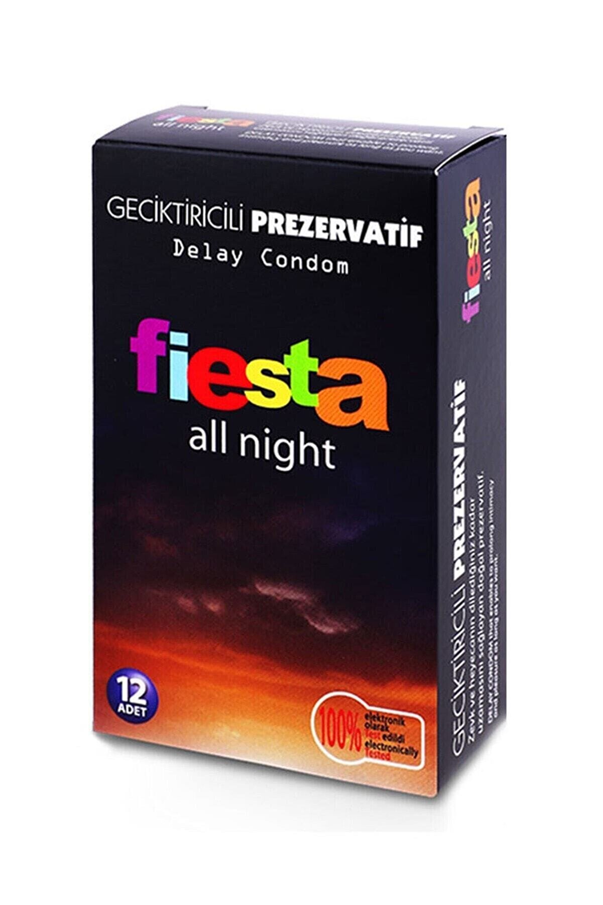 Fiesta All Night li Prezervatif 12'li Paket