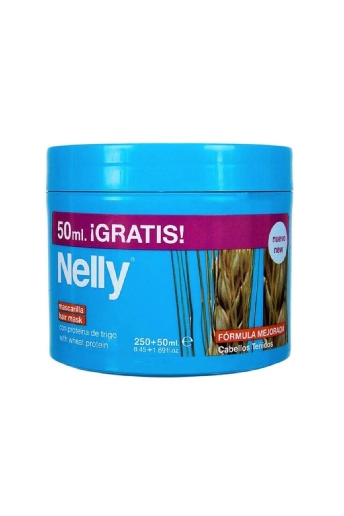 Nelly Boyalı Ve Permalı Saçlar Için Buğday Proteinli Saç Maskesi 250