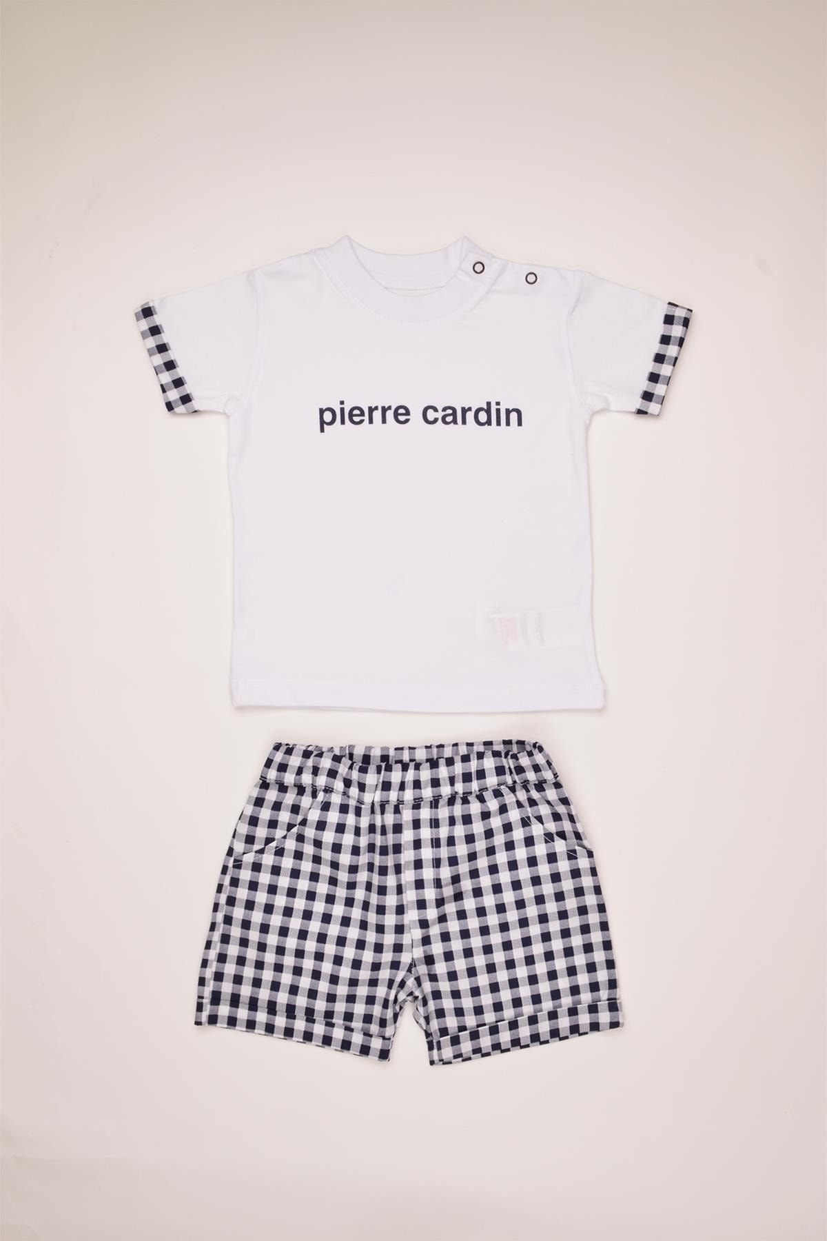 Pierre Cardin %100 Pamuk Yazlık Erkek Çocuk Şortlu Takım 302647