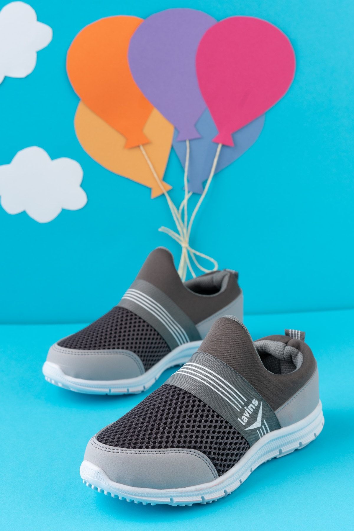 Slipcat Tedy Garantili Unisex Çocuk Bağcıksız Rahat Esnek Günlük Sneaker Spor Ayakkabı