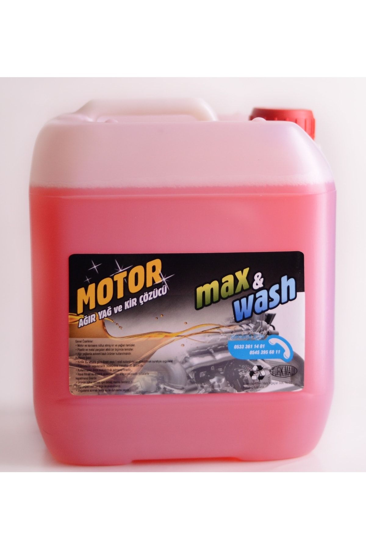 Max&Wash 4kg Motor Temizleyici