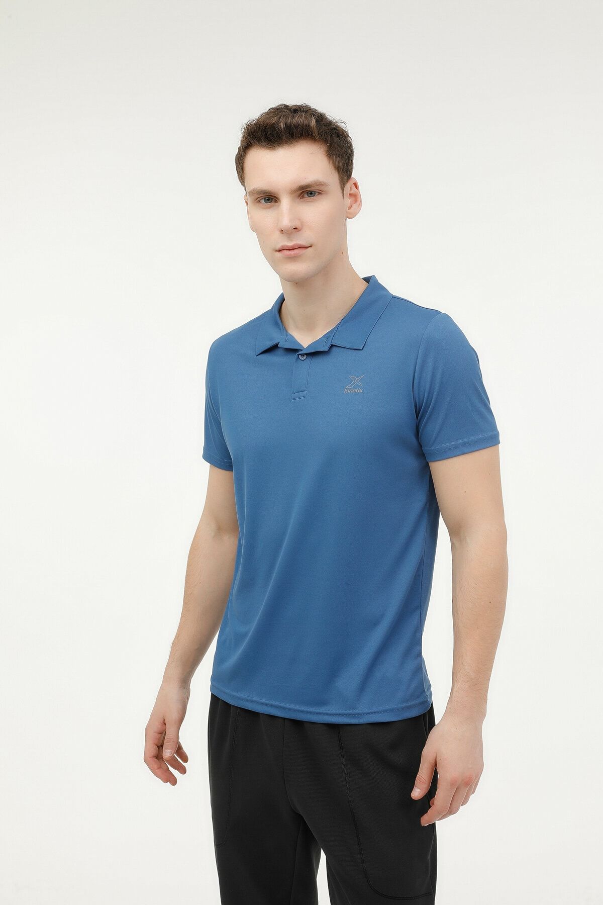 Kinetix M-sn328 Pes T-shırt 3fx Havacı Mavı Erkek Kısa Kol T-shirt
