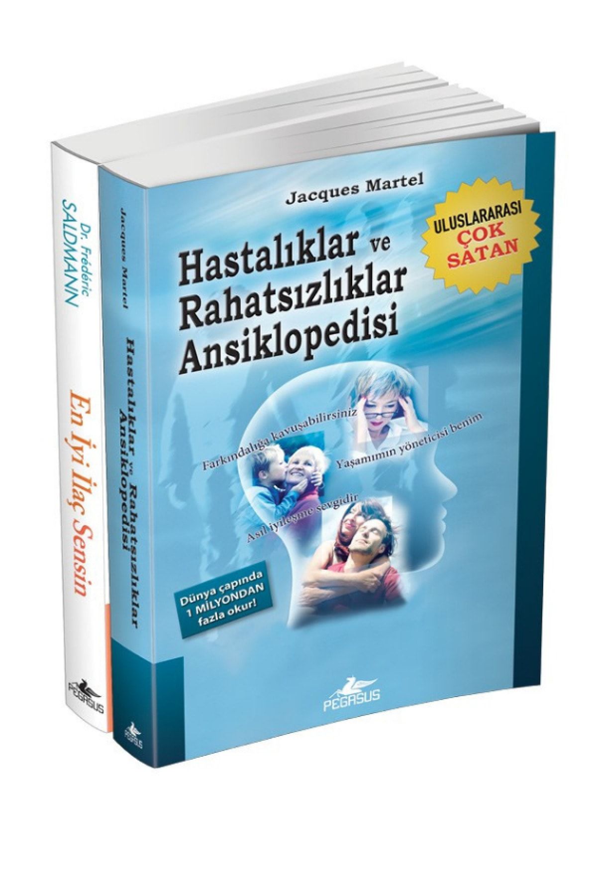 Pegasus Yayınları Hastalıklar Ve Rahatsızlıklar Ansiklopedisi + En Iyi Ilaç Sensin - Takım Set 2 Kitap