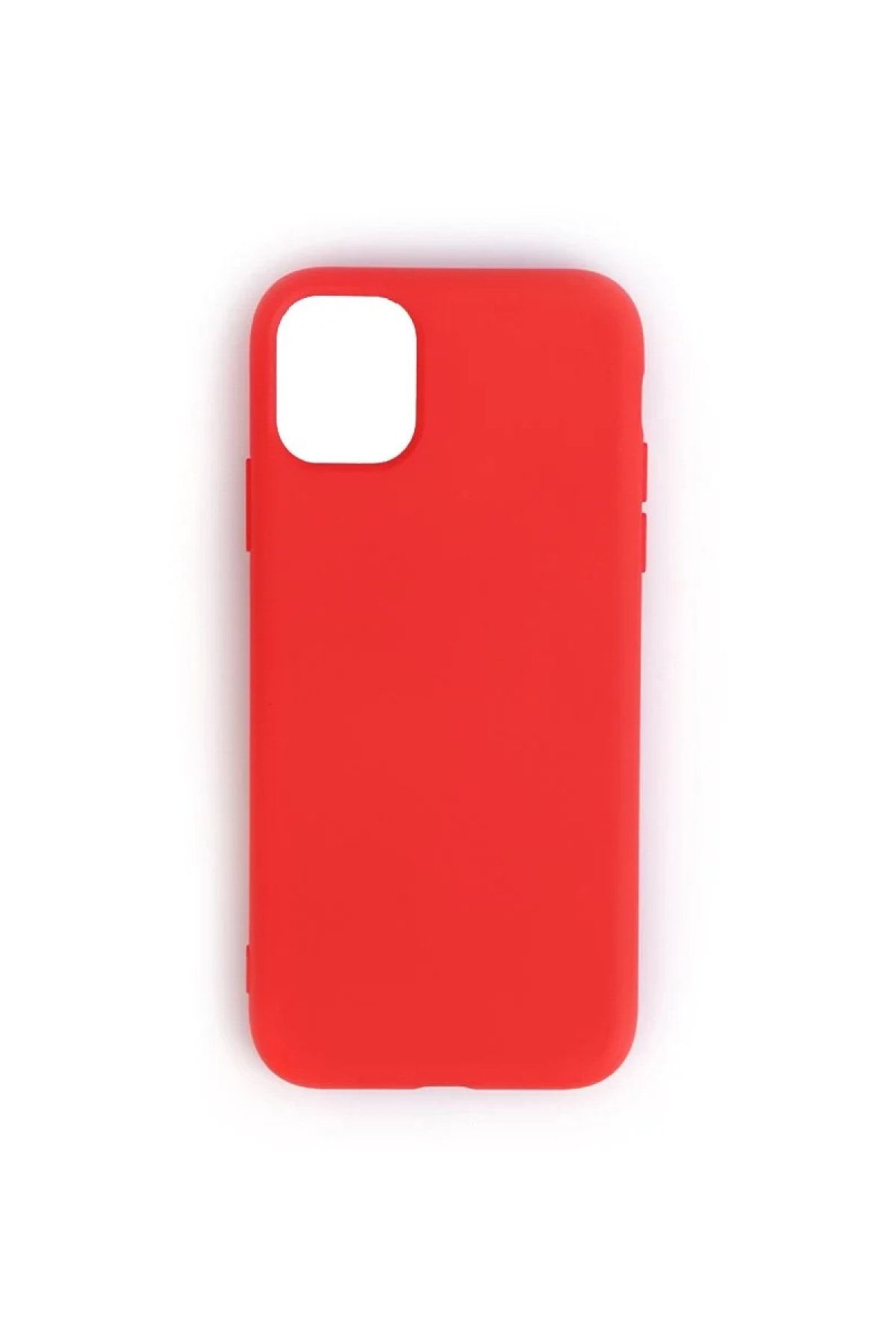 Mopal Iphone 11 Cappy Silikon Kılıf Kırmızı