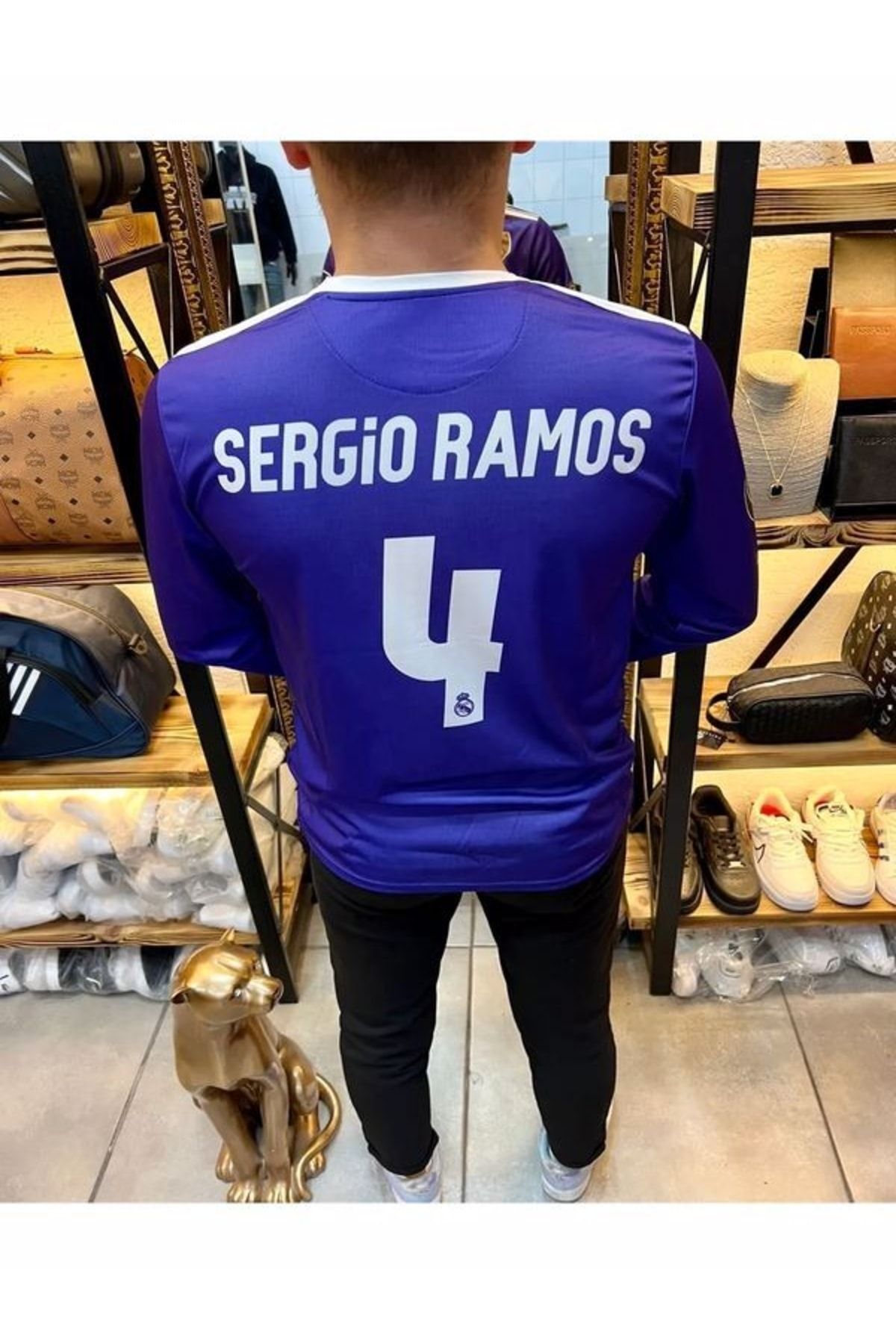 Genel Markalar Mor Ramos Forma Cardiff 2017 Champions League