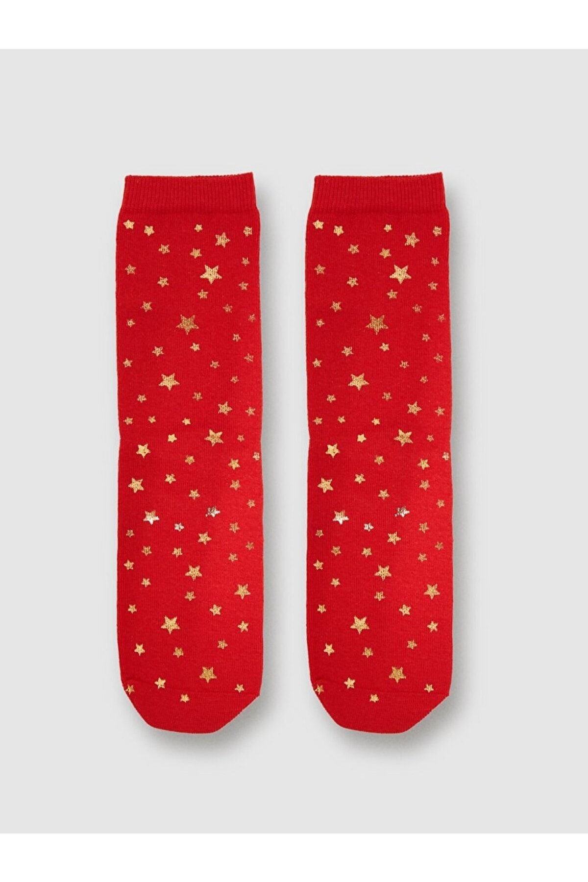Ltb Desenli Soket Kırmızı Çorap