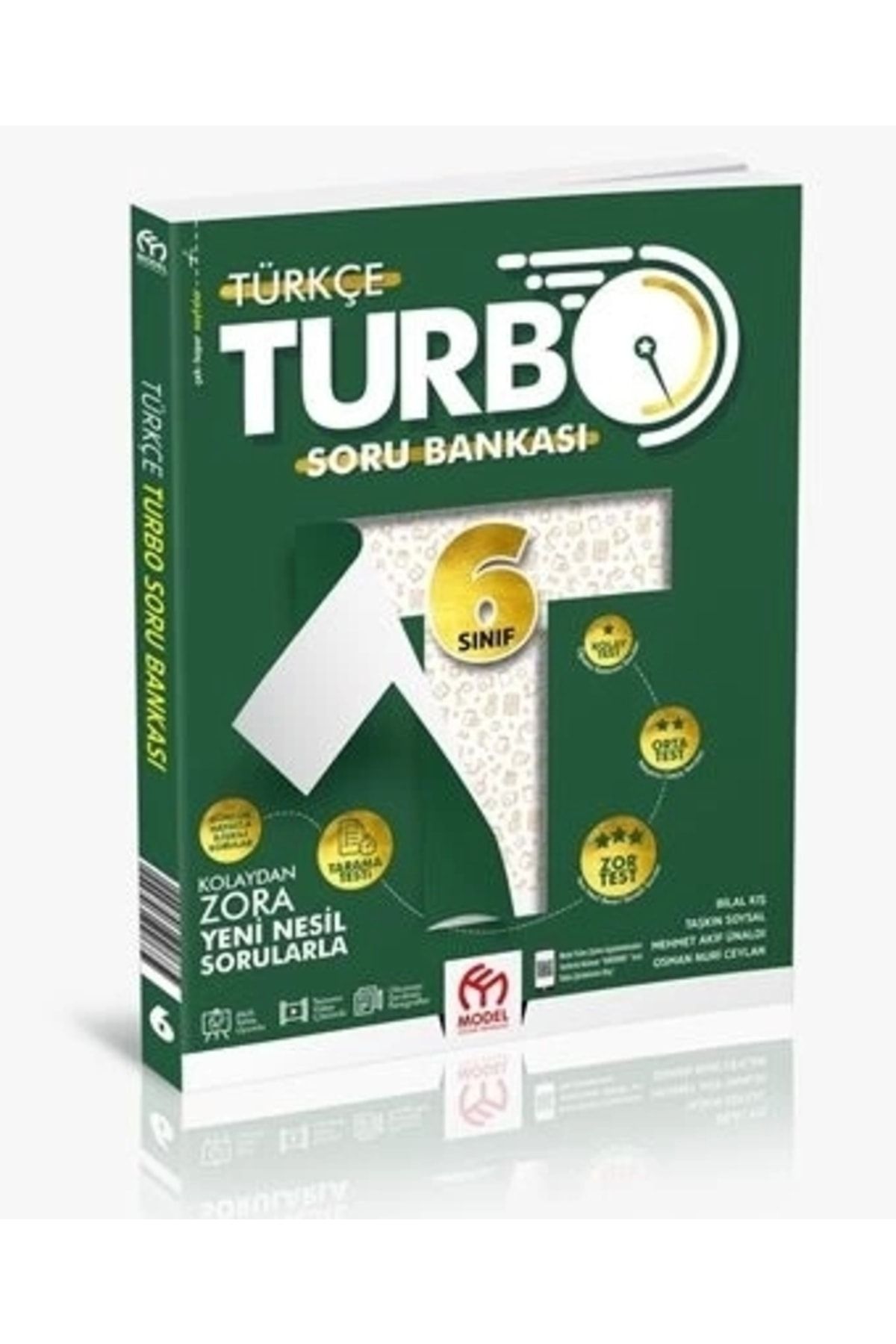 Model Eğitim Yayınları 6.sınıf Turbo Türkçe Soru Bankası