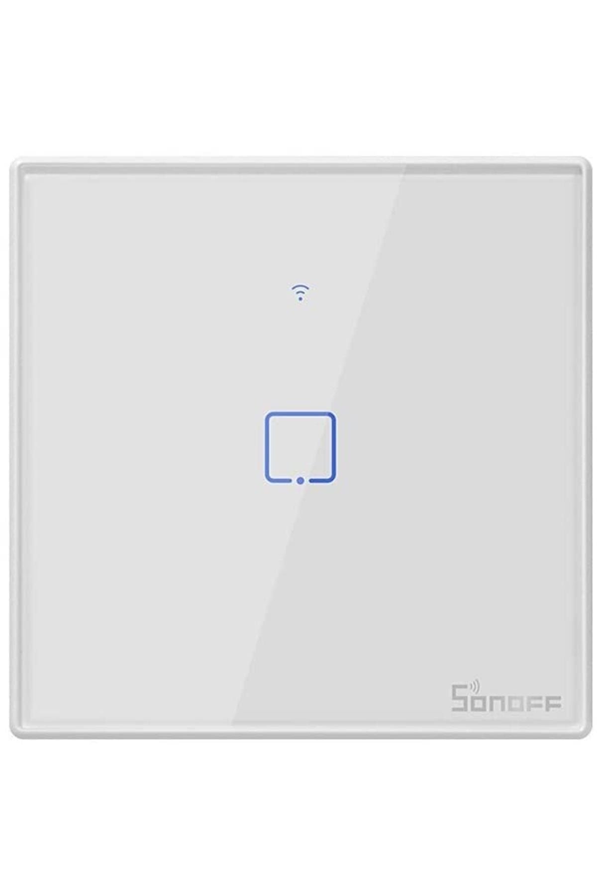 Sonoff -tx-t0eu1c-akıllı Ev Wi-fi Işık Anahtarı Google Home-alexa (yeni Versiyon)