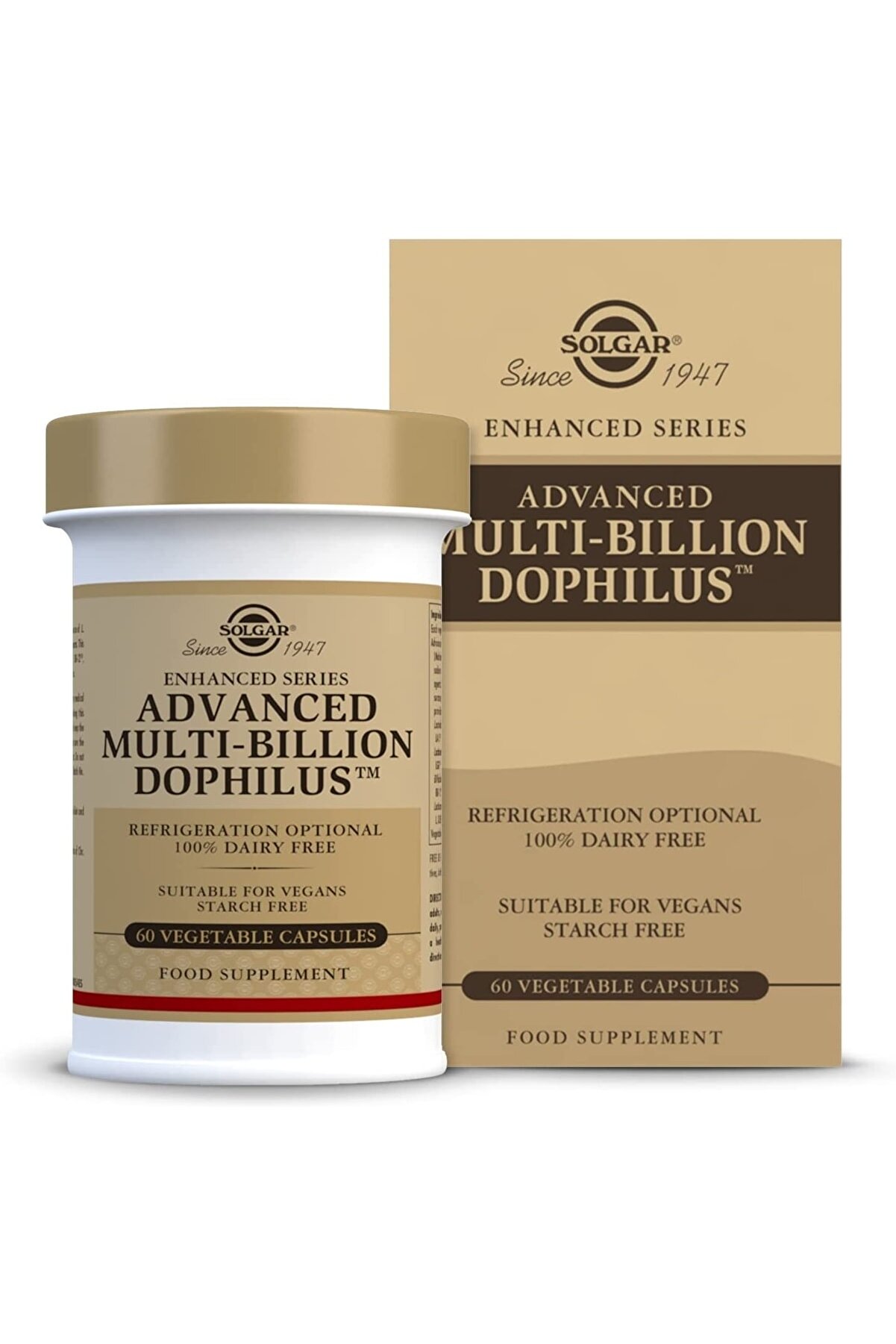 Solgar Advanced Multi-billion Dophilus 60 Bitkisel Kapsül