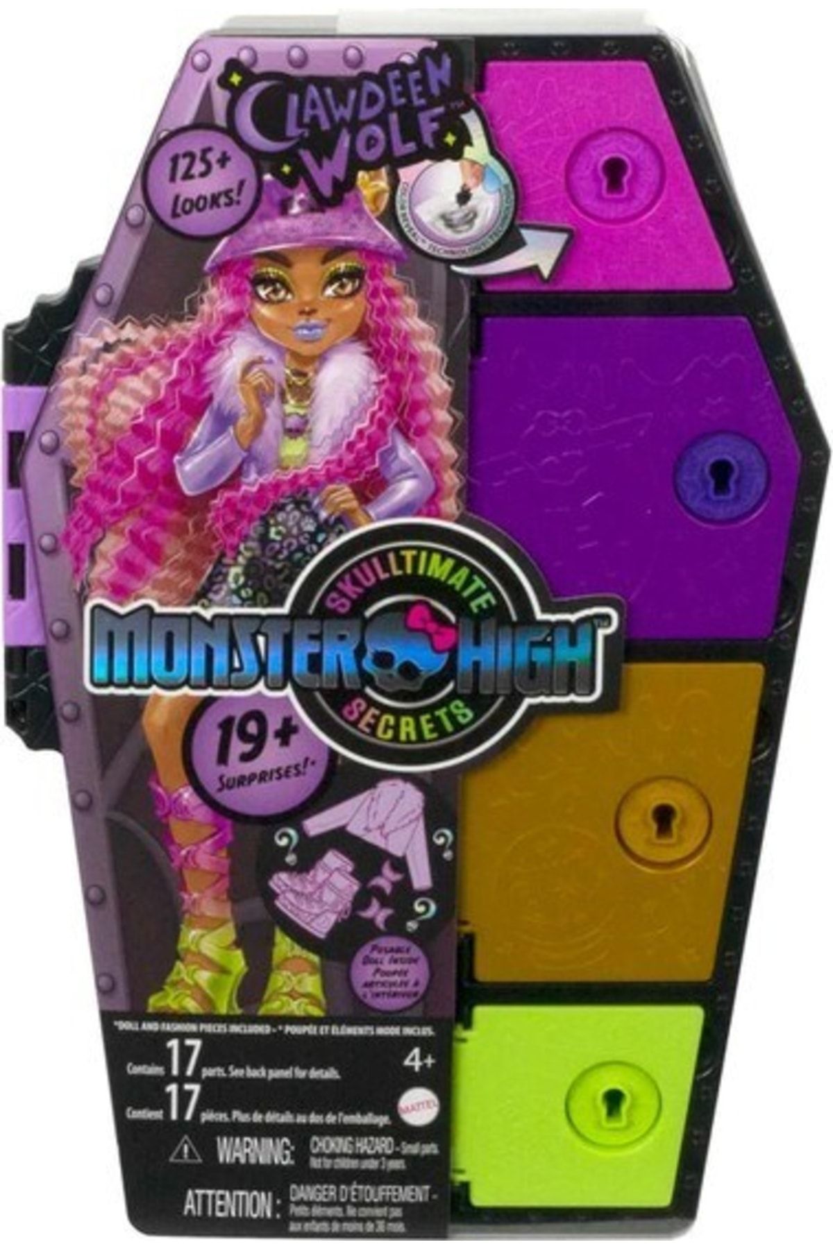 Mattel Monster High Skulltimate Secrets Clawdeen Wolf