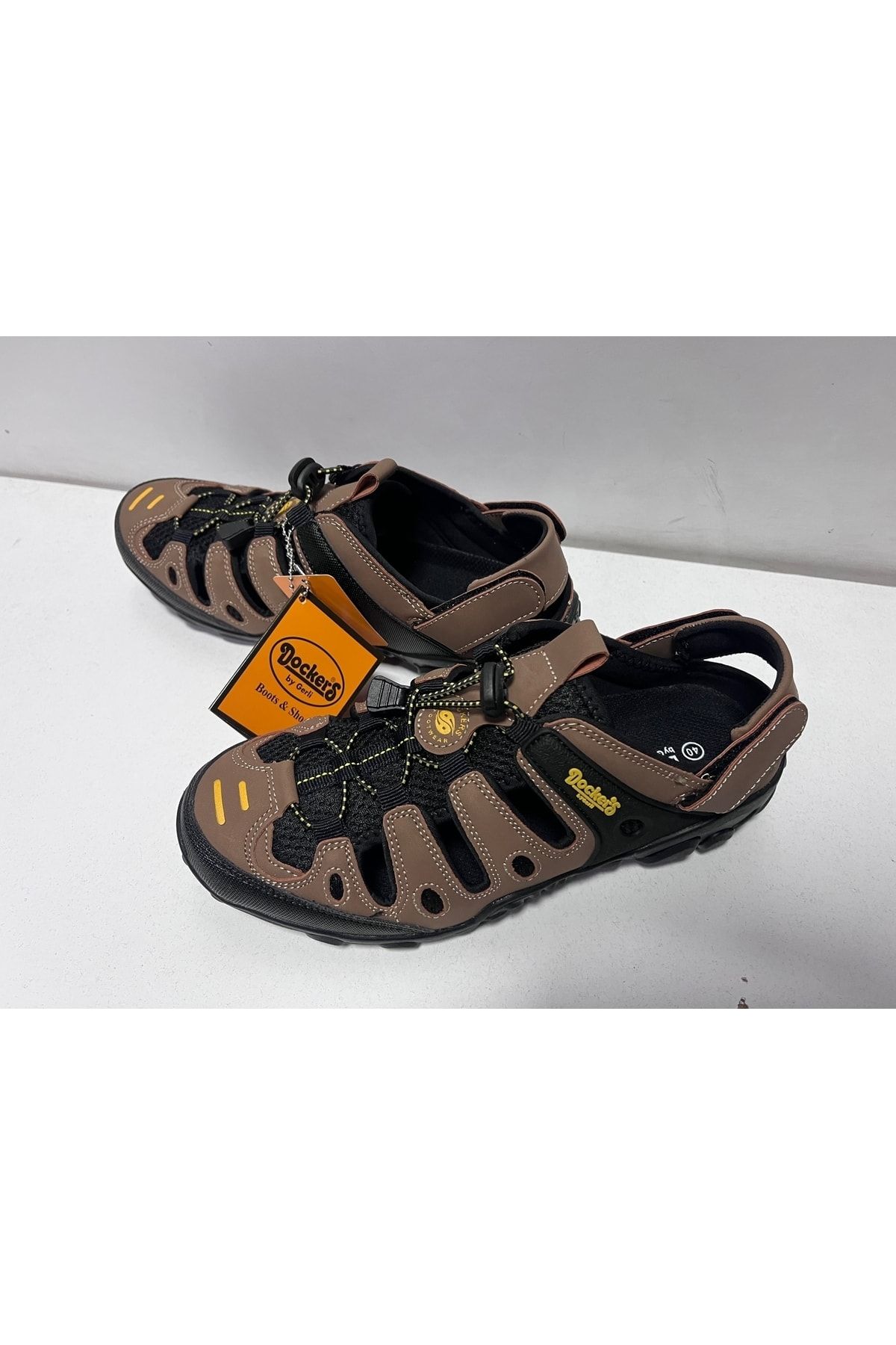 Dockers Erkek Kahve Renk Hakiki Deri Trekkıng Sandalet Ayakkabı Açık 216504