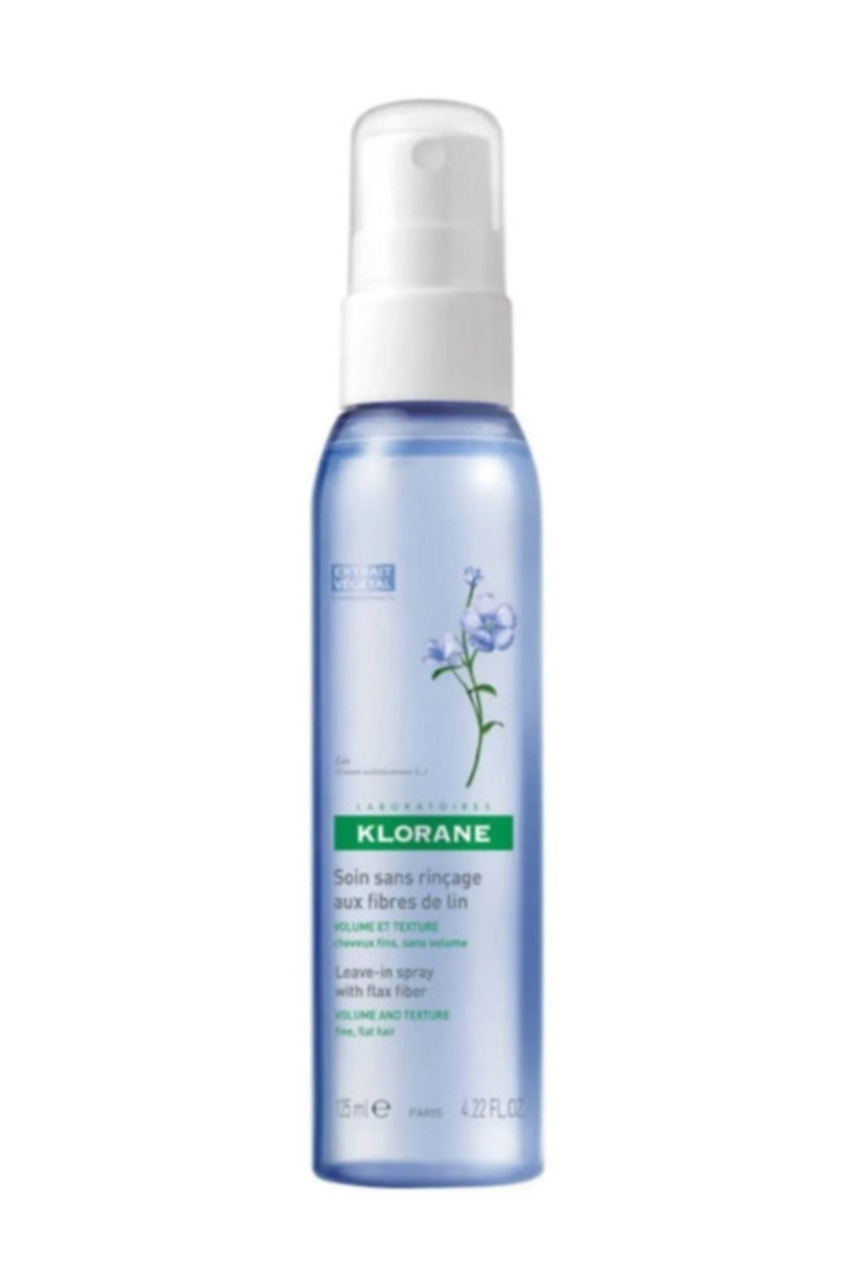 Klorane Leave-in Spray With Flax Fiber 125ml