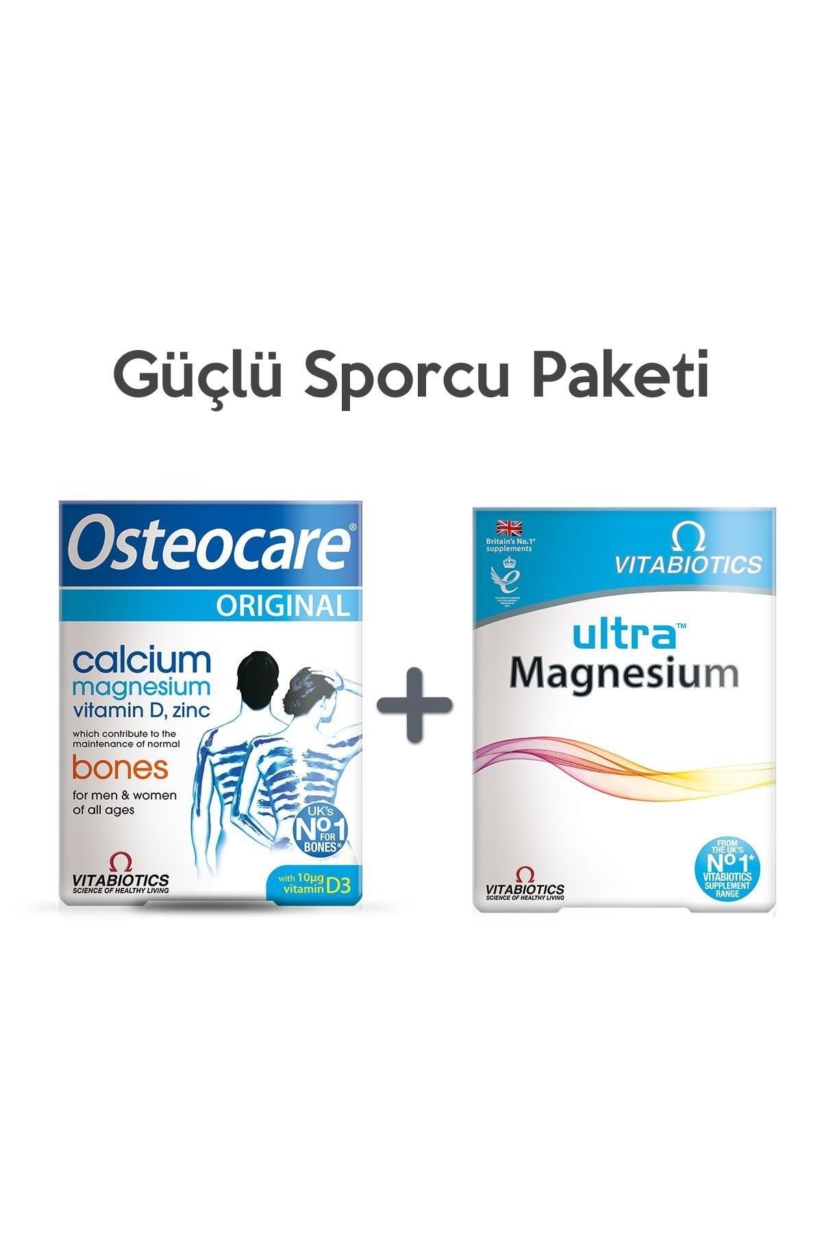Osteocare 90 Tablet Ultra Magnezyum - Güçlü Sporcu Paketi