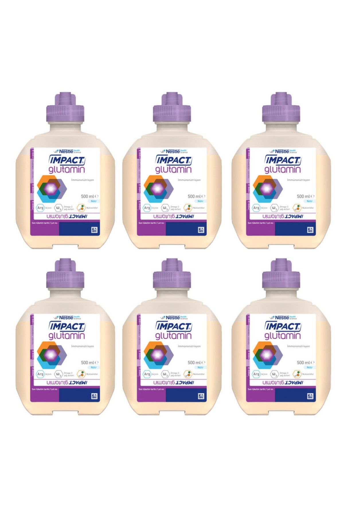 Nestle Impact Glutamin 500 Ml X 12 Adet