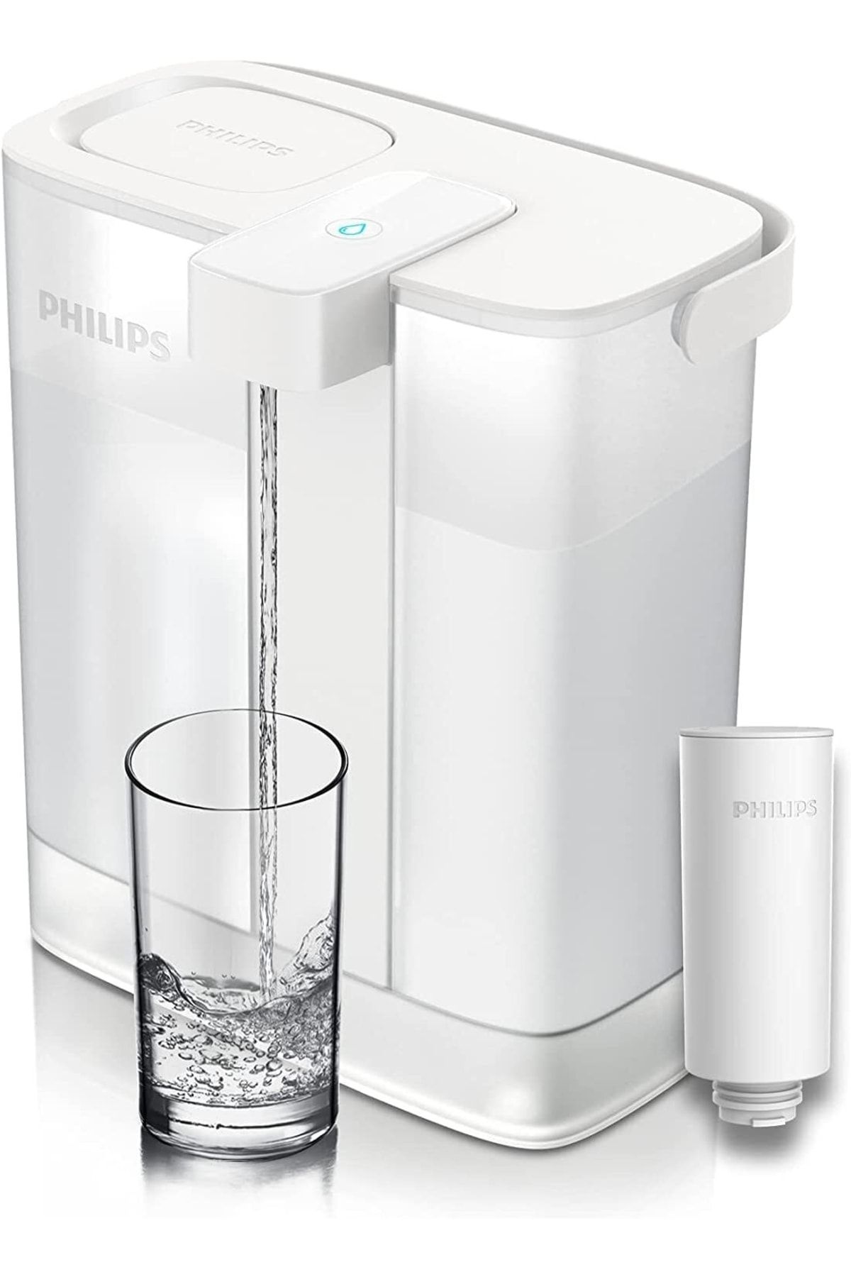 Philips Anında Su Filtresi, 3l Kapasiteli Su Filtreli Sürahi