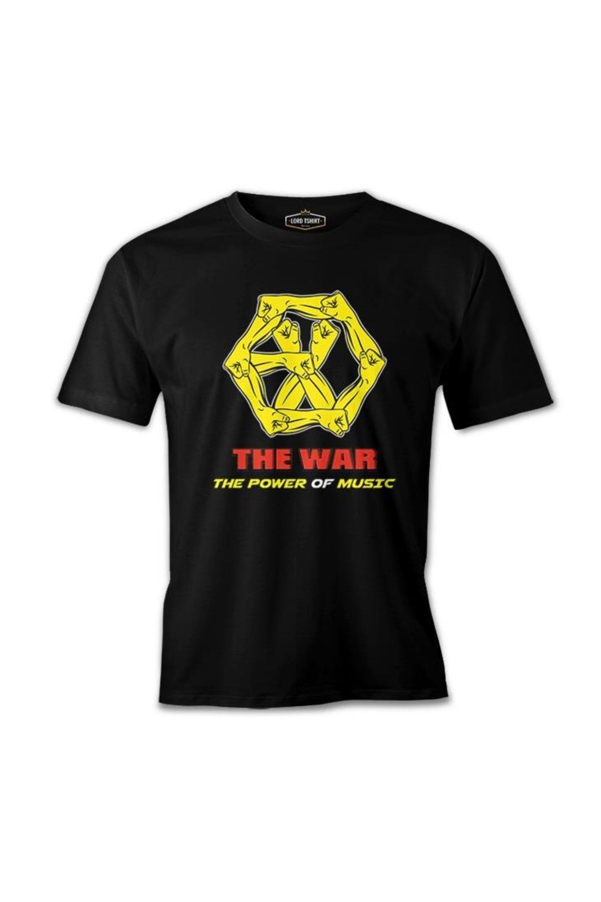 Lord T-Shirt Exo - The Power Of Music Siyah Erkek Tshirt