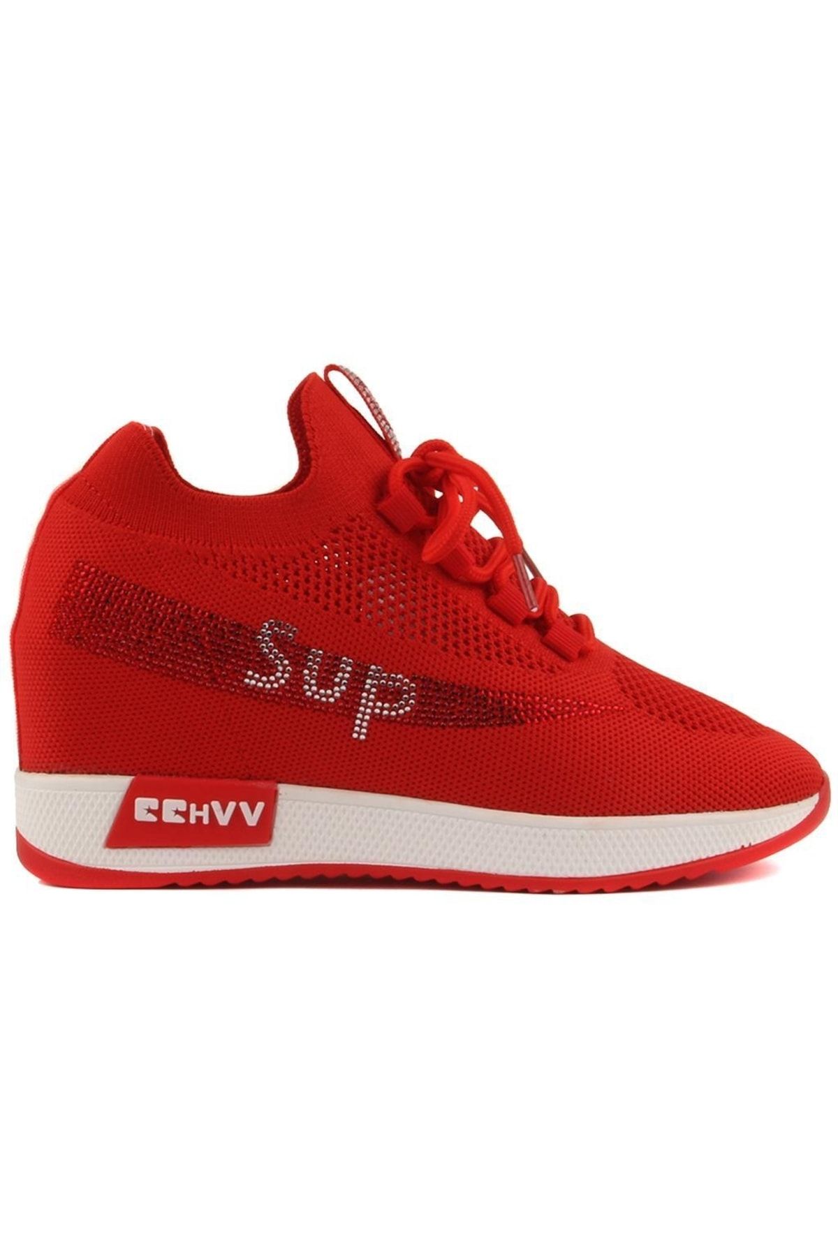 Sail Lakers Guja - Kırmızı Renk Bağcıklı Kadın Sneaker