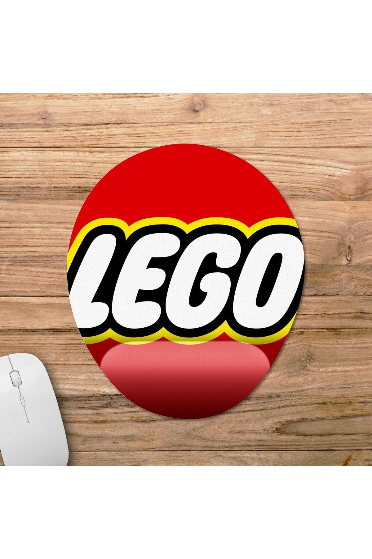 Pixxa Lego Bilek Destekli Mousepad Model - 7 Oval
