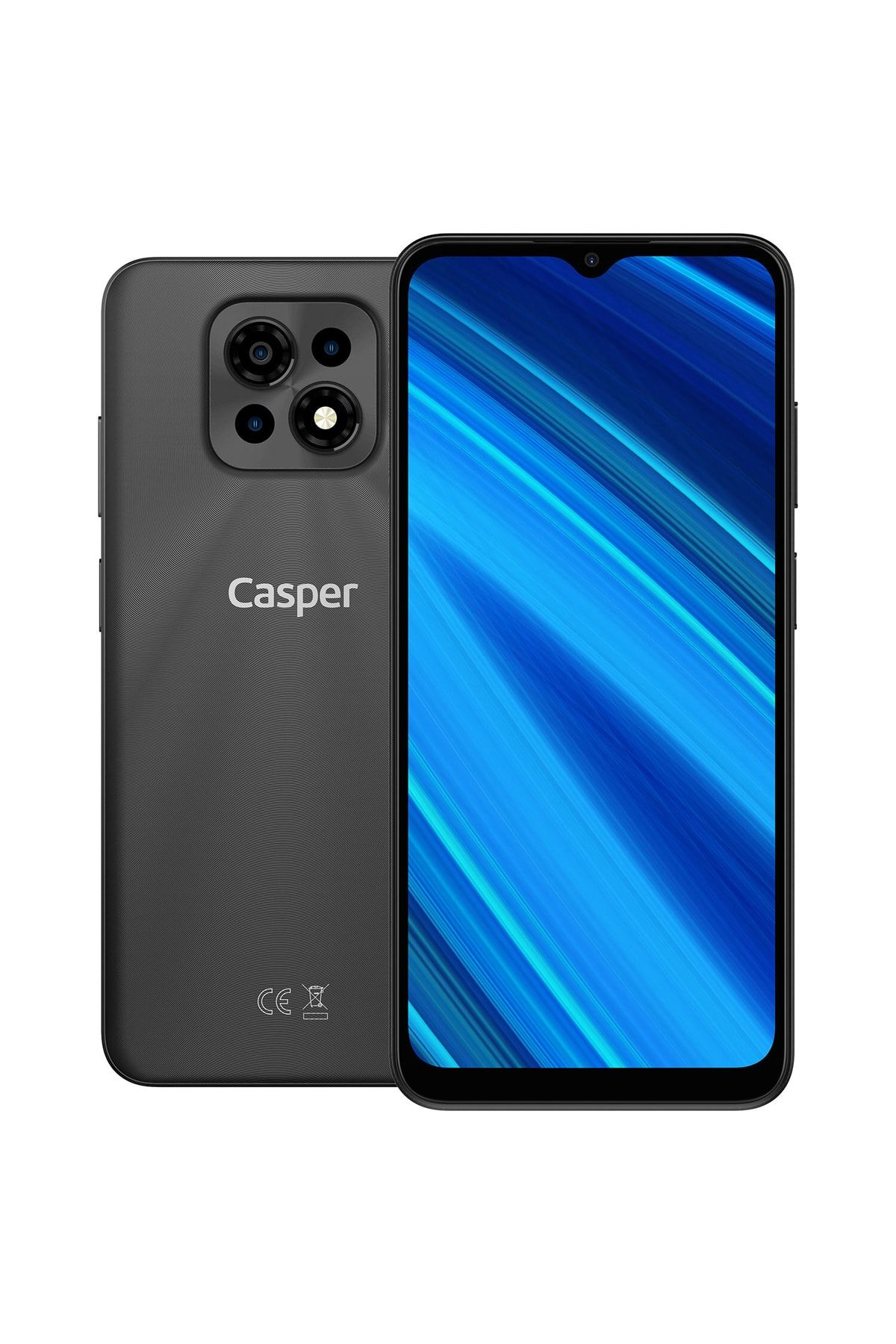 Casper VIA M30 64 GB 3 GB RAM Siyah Cep Telefonu