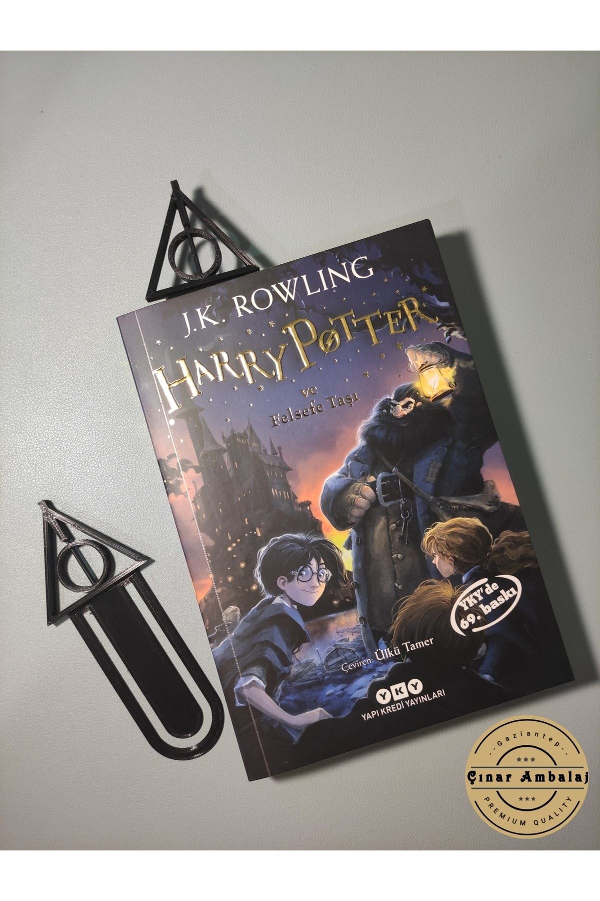 Çınar Hobi Dünyası Harry Potter Ölüm Yadigarları 2'li Kitap Ayracı