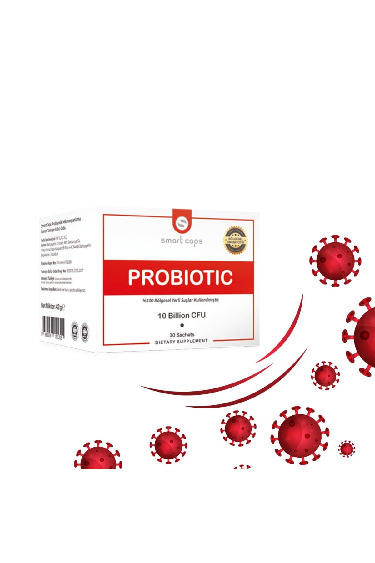 Smartcaps Probiyotik & Prebiyotik 30 Saşe