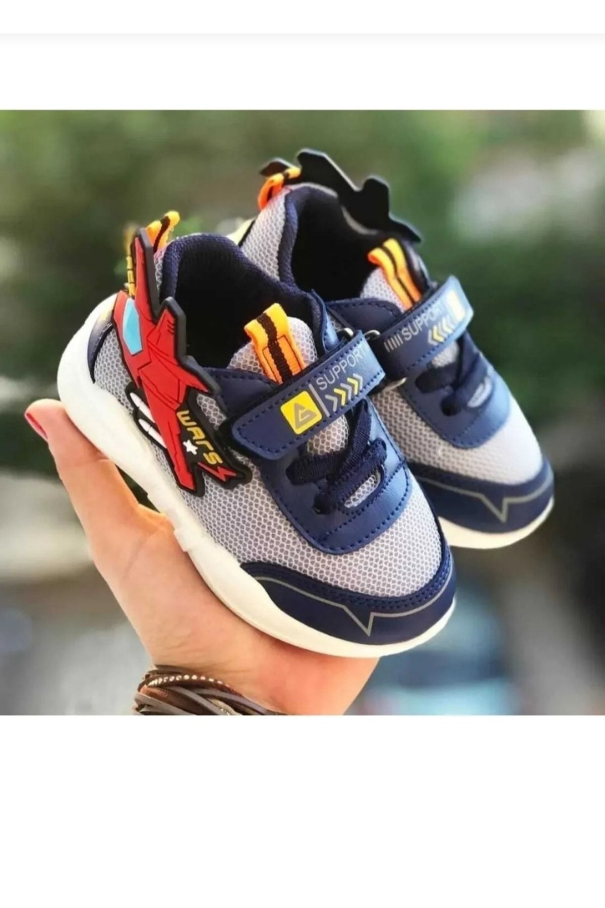 Gezer Erkek Çocuk Spor Sneakers Kaydırmaz Tabanlı Cırt Cırtlı Ayakkabı 205895652