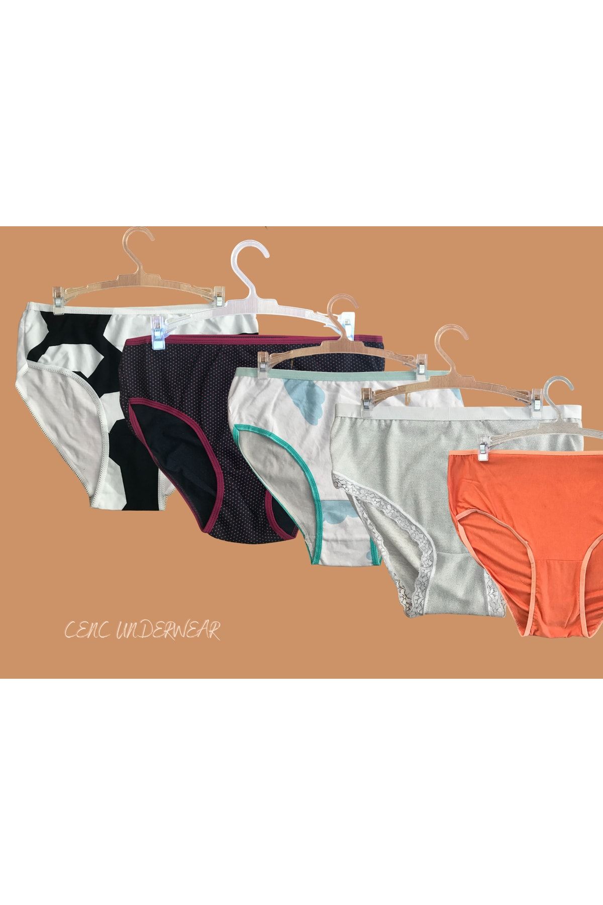 Cenc Underwear Kadın Slip Büyük Beden Külot Ürün Standart Beden Olup L, Xl Bedenlere Uyumludur.