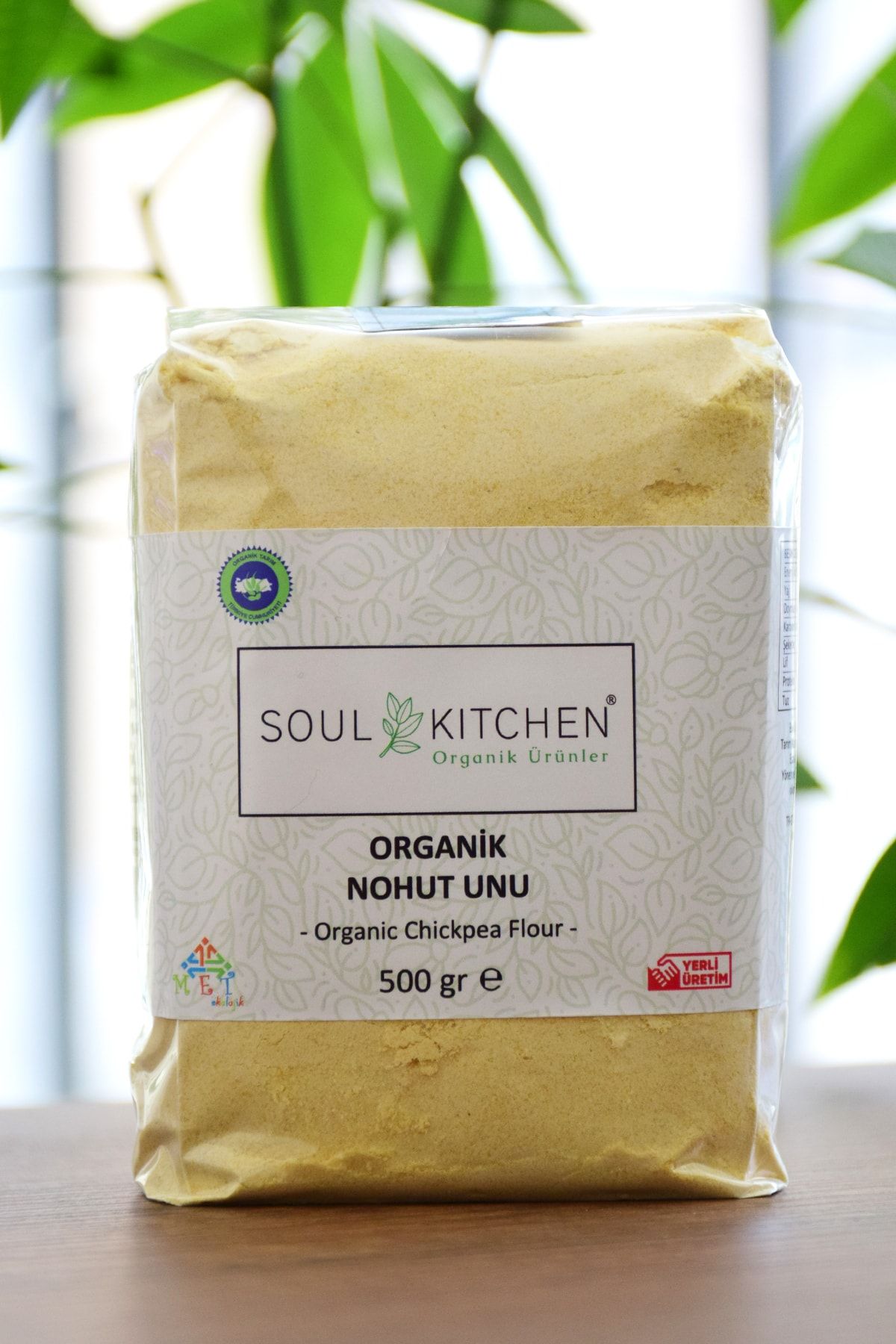 Soul Kitchen Organik Ürünler Organik Nohut Unu 500gr