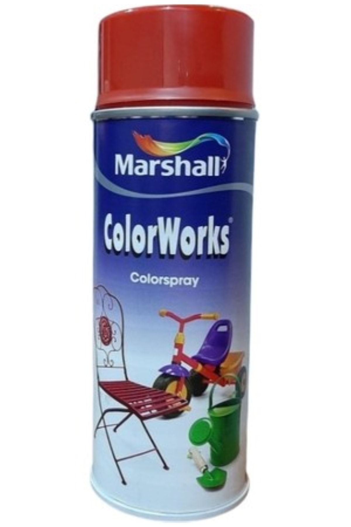 Marshall Colorworks Ateş Kırmızısı Fire Red 400 Ml Sprey Boya 6051021