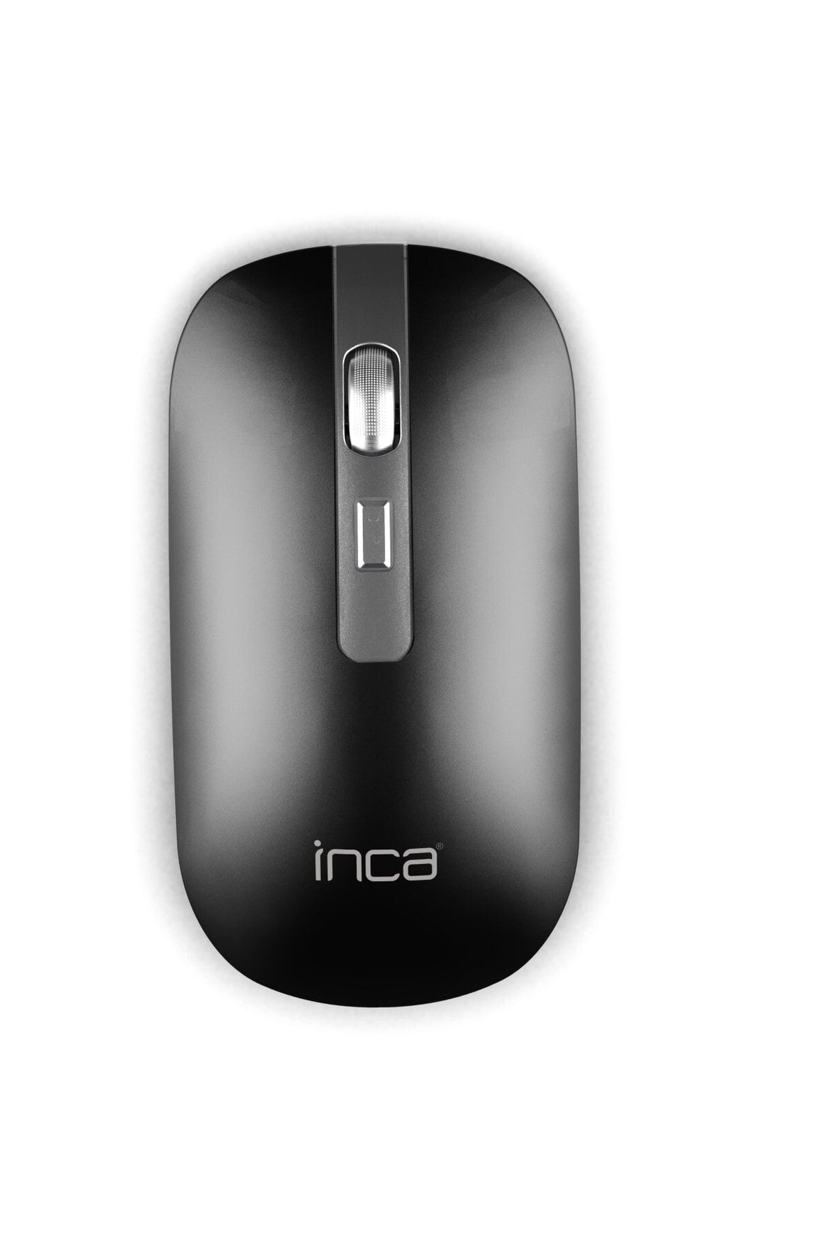 Inca Kablosuz Bluetooth & Wireless Antrasit Mouse Special Antrasit Metallic Silent Mouse Iwm-531ra