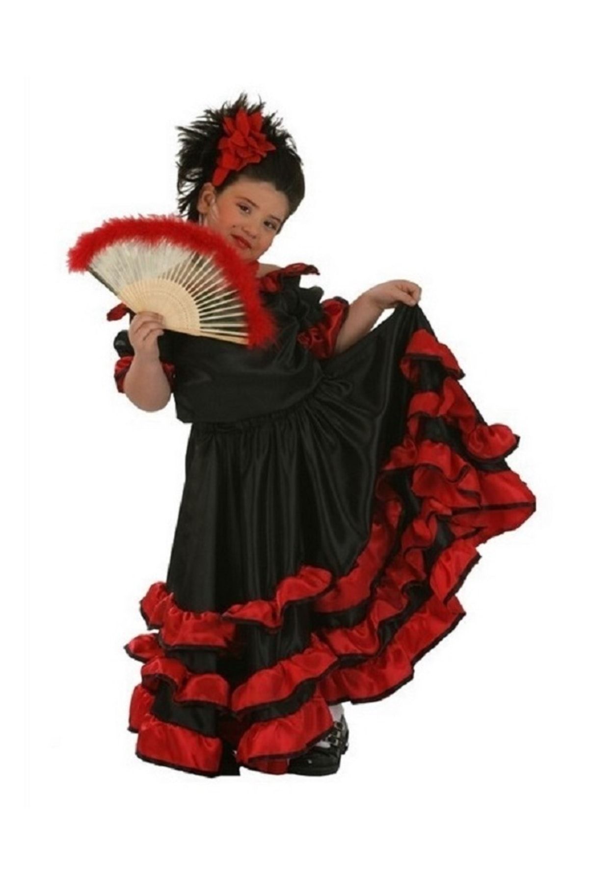 tahtakale marketi Ispanyol Kız Kıyafeti Çocuk Ispanyol Kız Kostümü