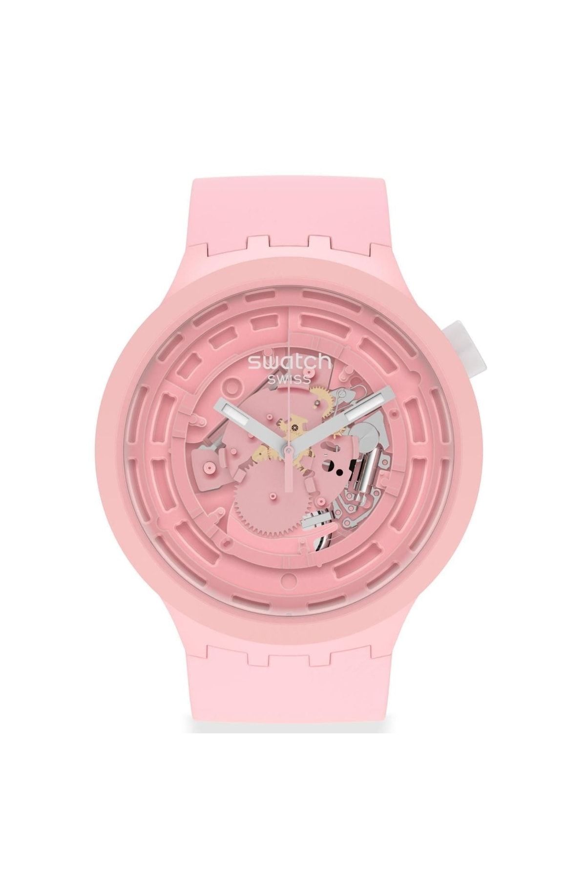 Swatch Big Bold Ceramic C-pink Kol Saati Sb03p100