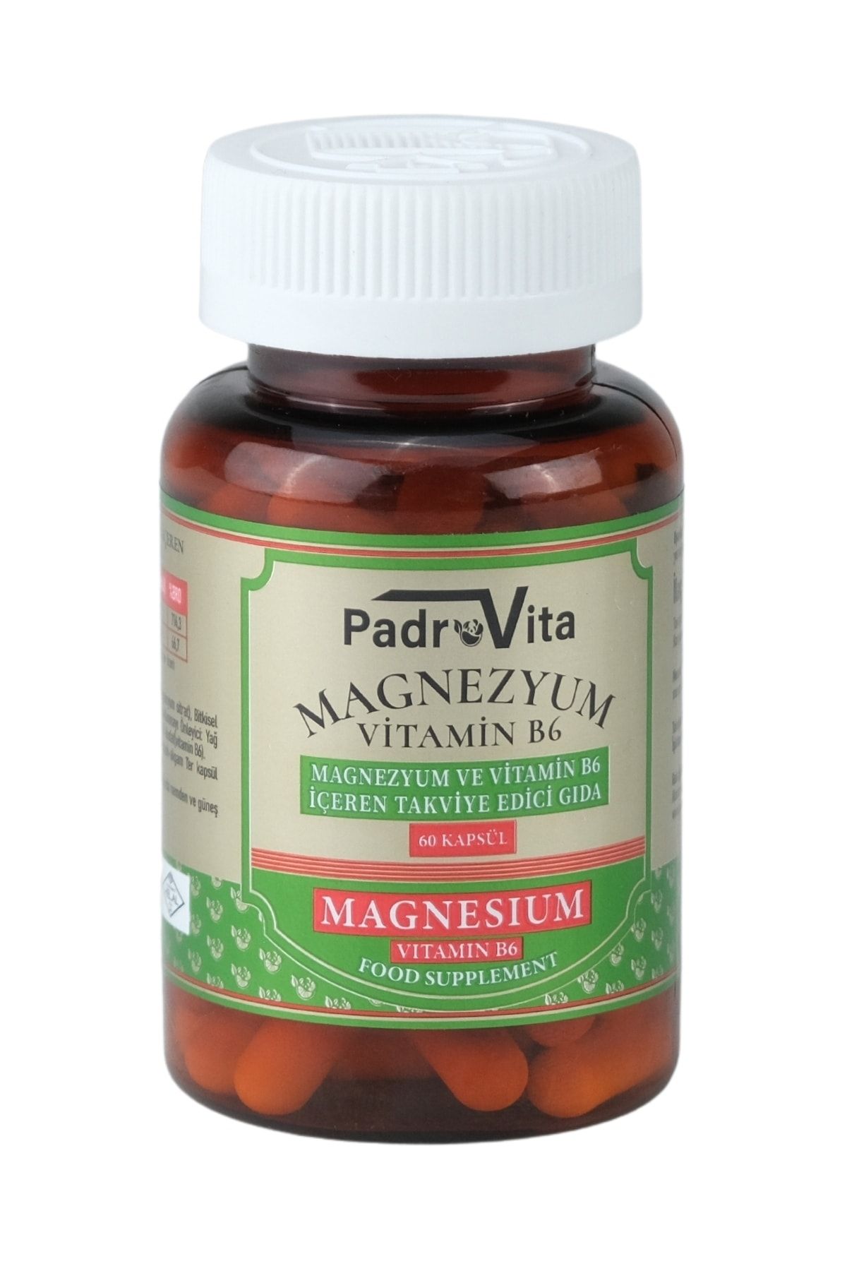 PadroVita Magnezyum Ve Vitamin B6 60 Kapsül