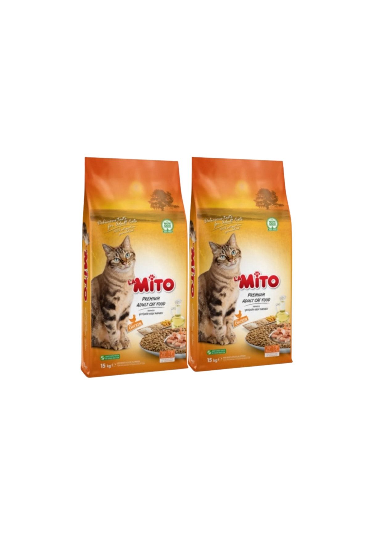Mito La Adult Cat Tavuklu Yetişkin Kedi Maması 1kg* 2 Adet