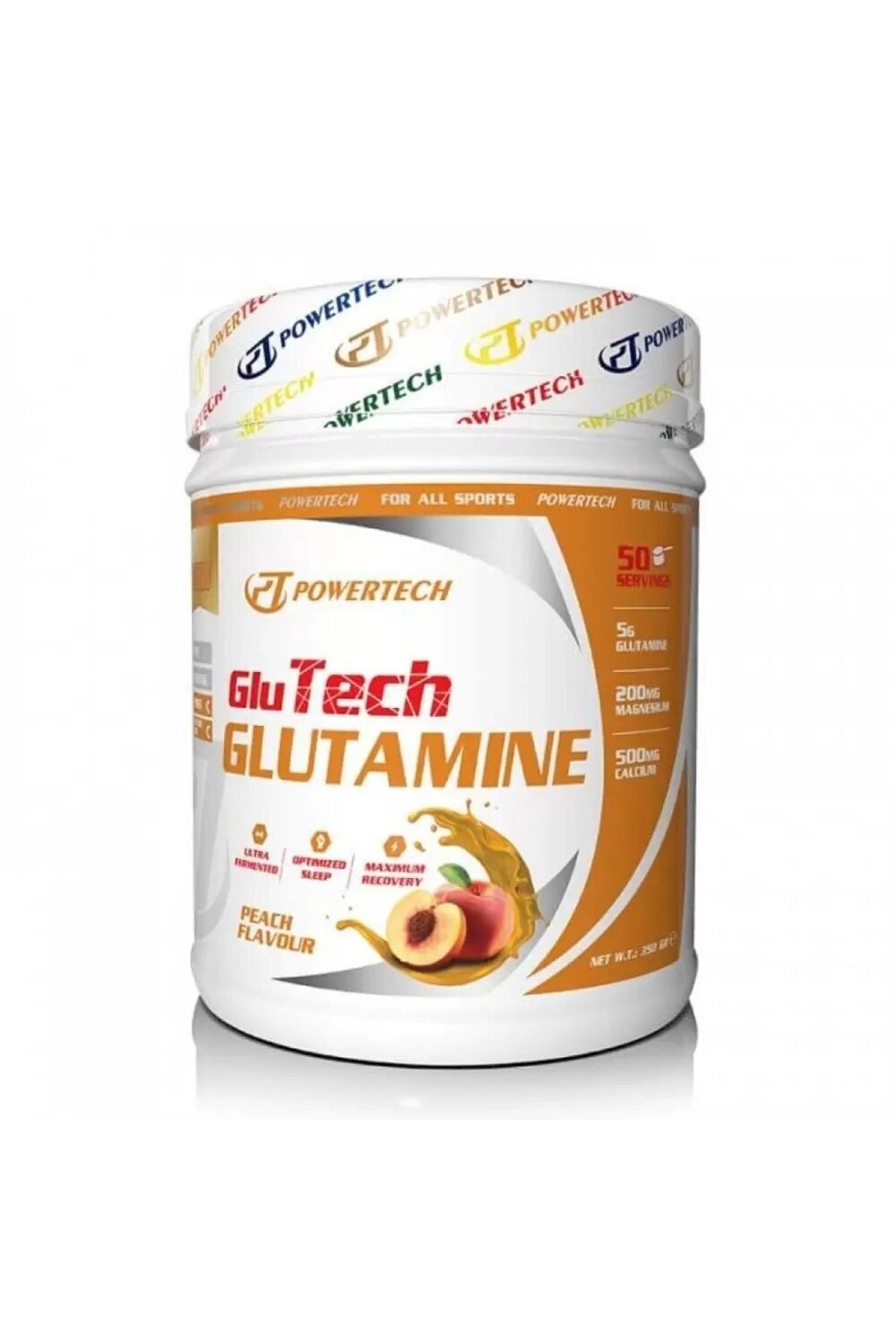 POWERTECH Glutech Glutamine 350 Gr (şeftali)
