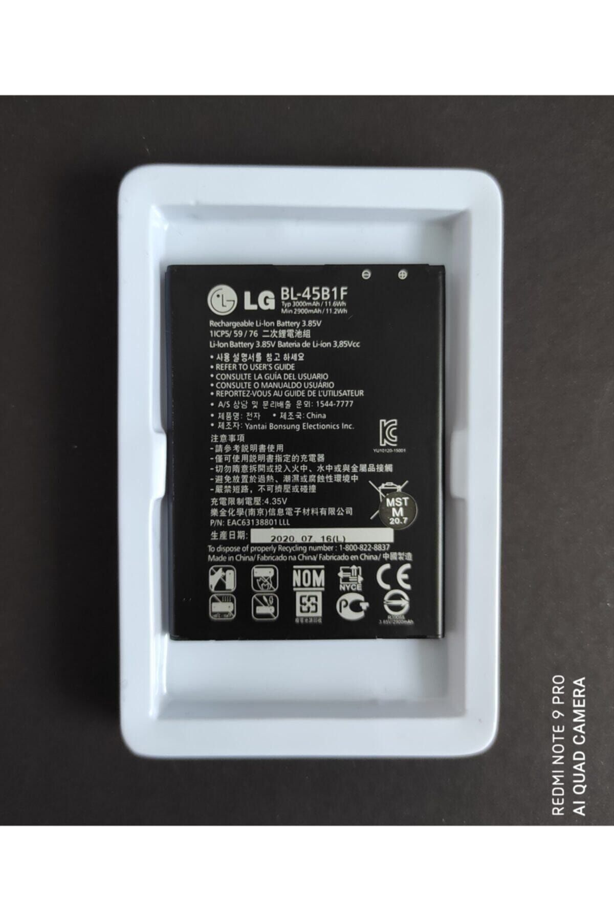 LG V10 Orjinal Batarya Pil V10 Bl-45b1f Orjinal Batarya Pil ( Joker Gsm )