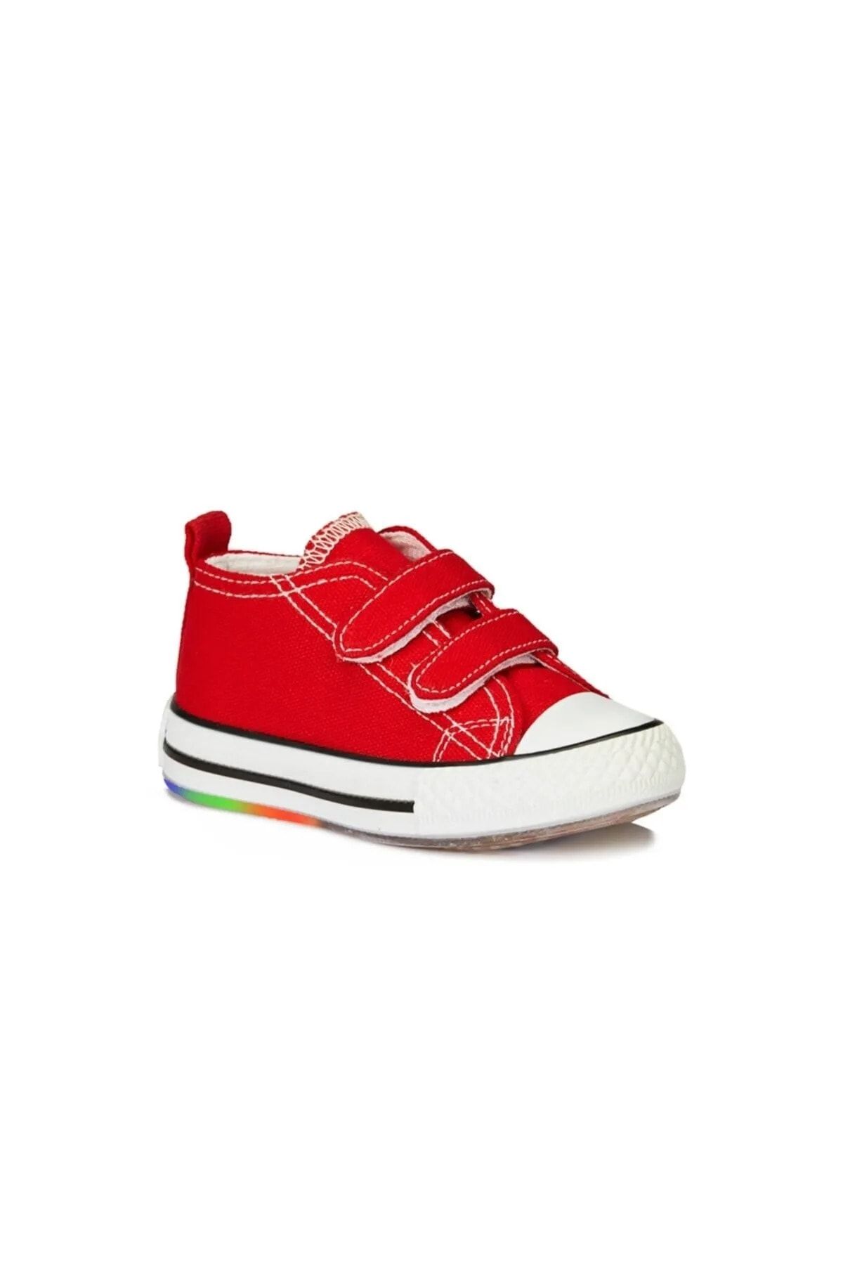 Vicco Işıklı Tekstil Keten Hafif Unisex Çocuk Ayakkabı