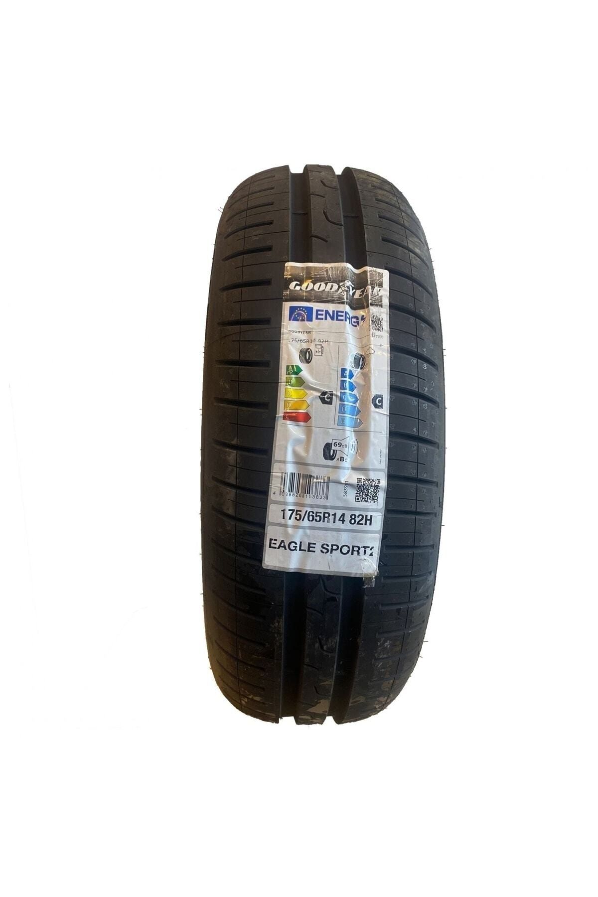 Goodyear 175/65 R14 82h Eagle Sport 2 Yaz Lastiği (ÜRETİM TARİHİ: 7.HAFTA 2022) 2 Kanallı