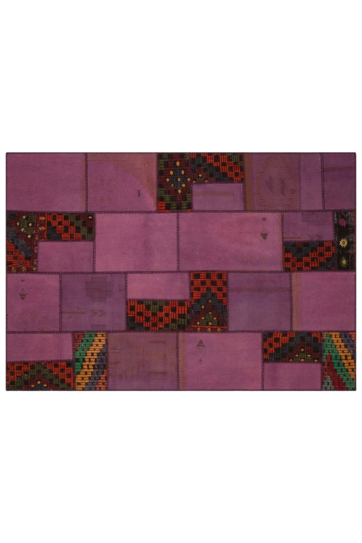 Sempati halı Eşsiz Güzelliğe Sahip Patchwork Halı 160 X 230 Cm 6281