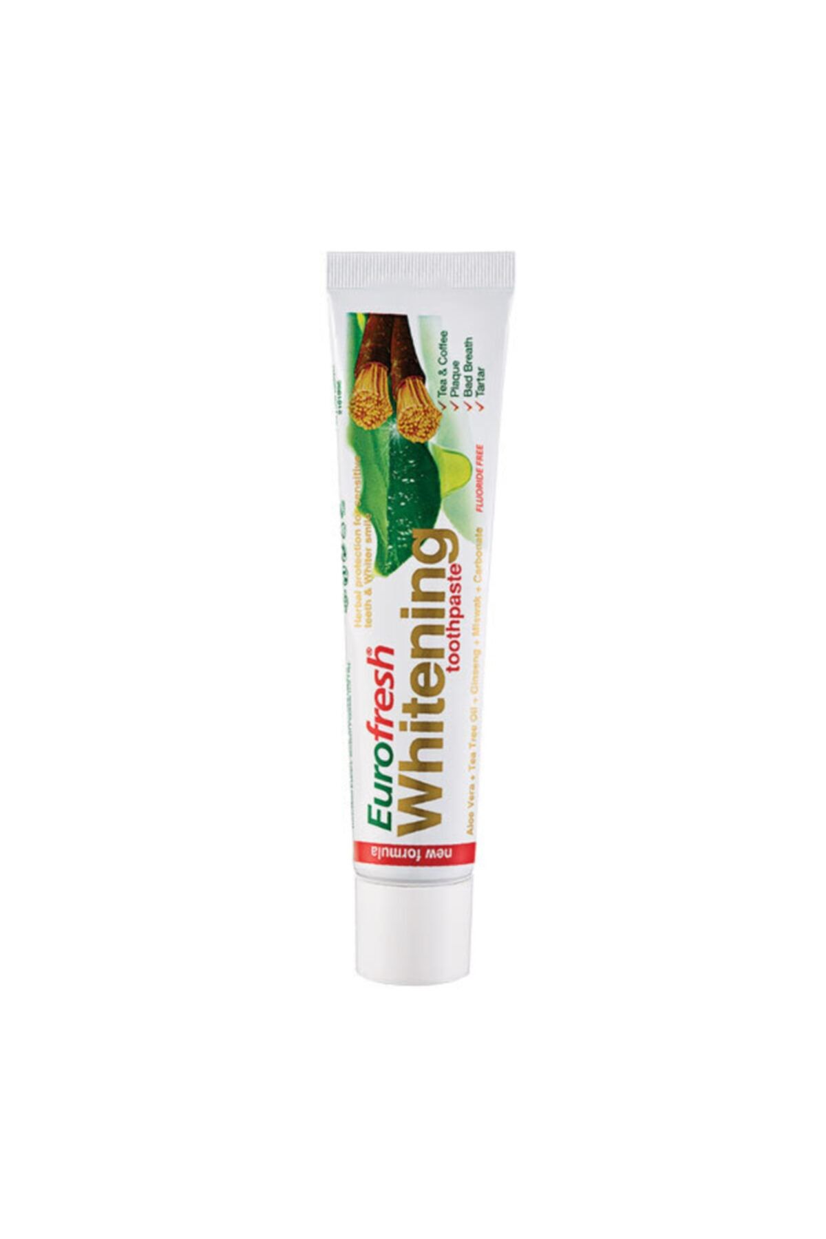 Farmasi Eurofresh Aloe Veralı Misvaklı Beyazlatıcı Diş Macunu 25 Gr