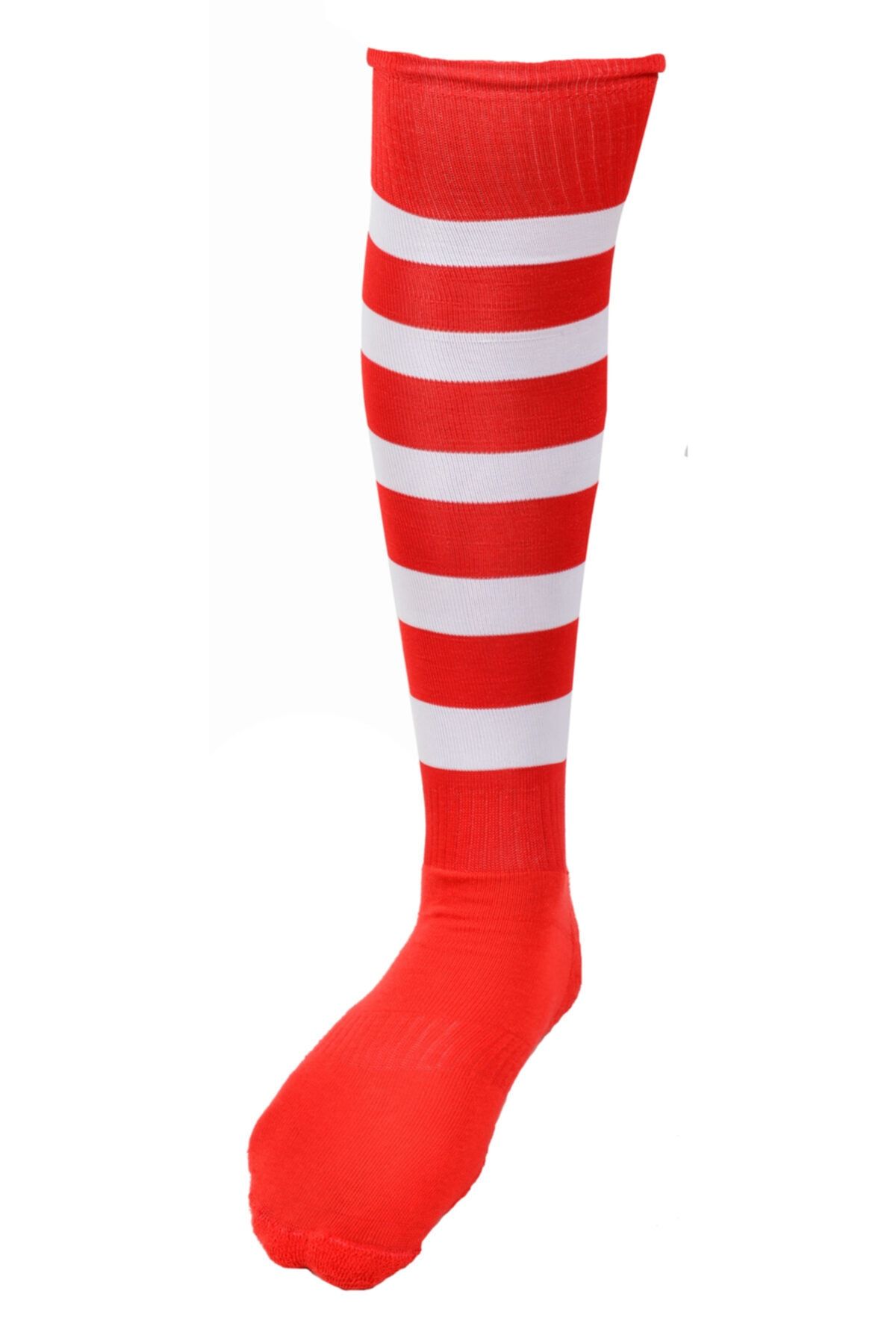 SCHMILTON Kırmızı Beyaz Lüks Futbol Çorabı 6lı