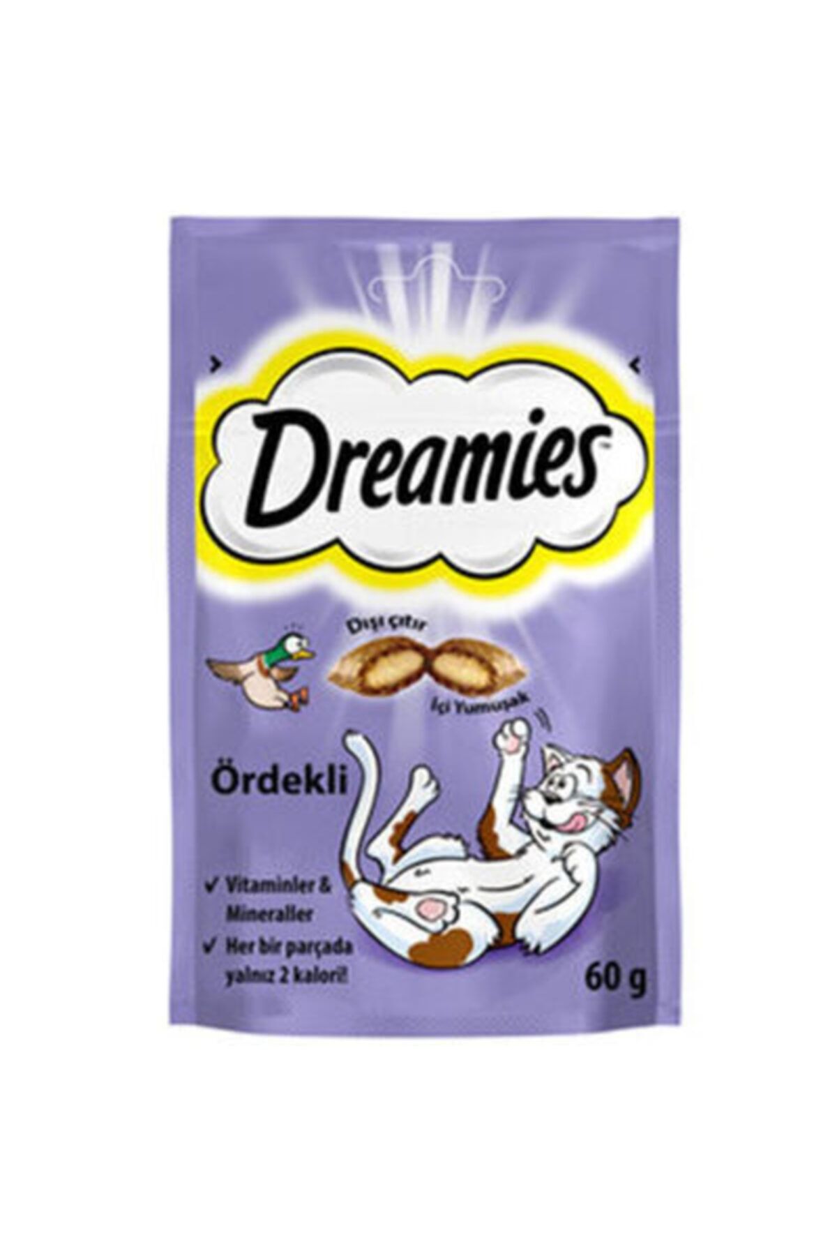 Dreamies With Duck Ördek Etli Kedi Ödülü 60 gr