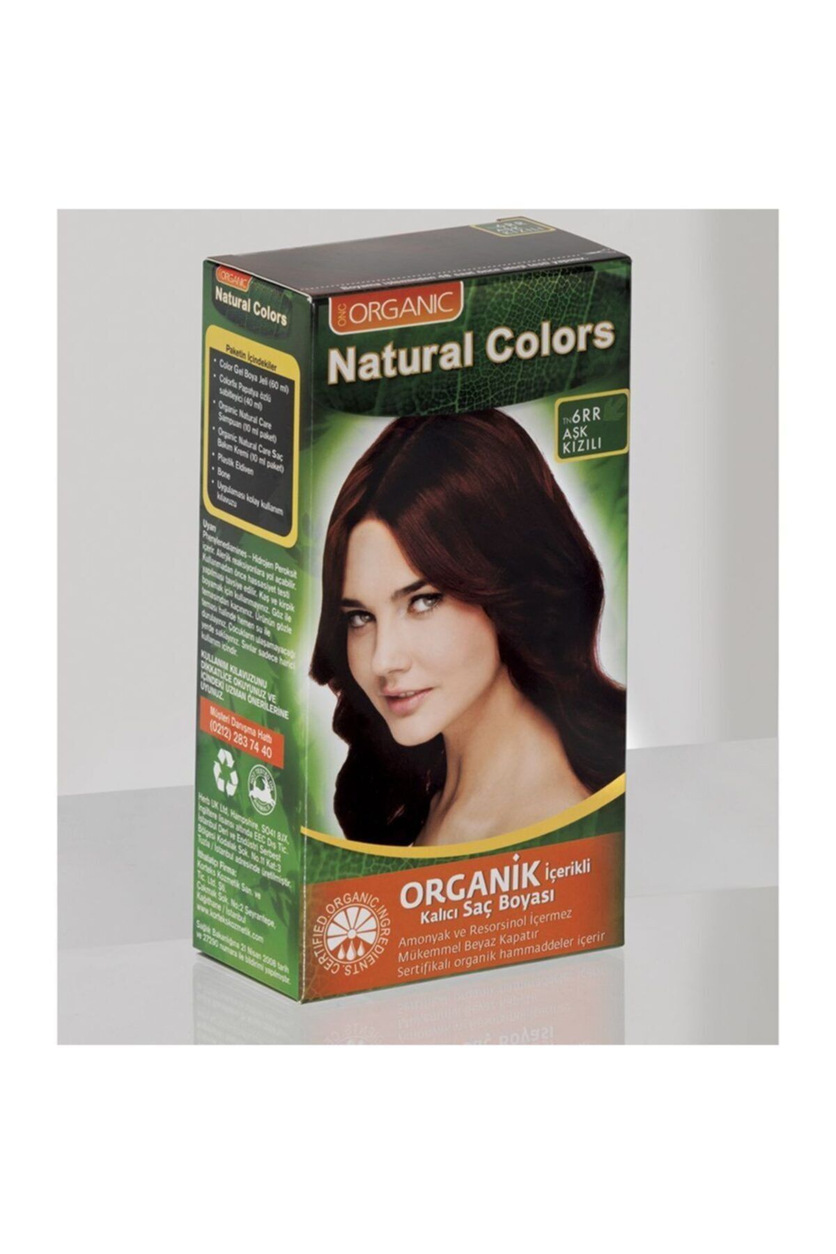 Organic Natural Colors Natural Colors 6rr Alev Kızılı Organik Saç Boyası