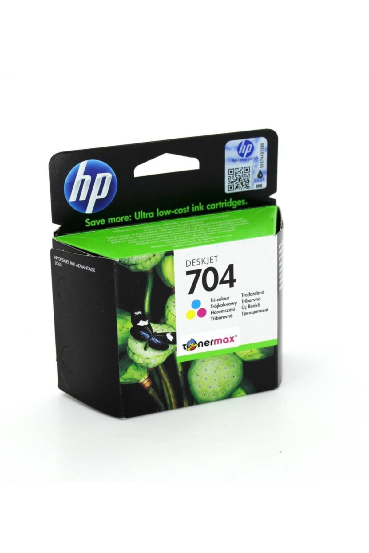 HP 704 Cn693a / Deskjet 2060 / K110a / J510 Orjinal Renkli Kartuş