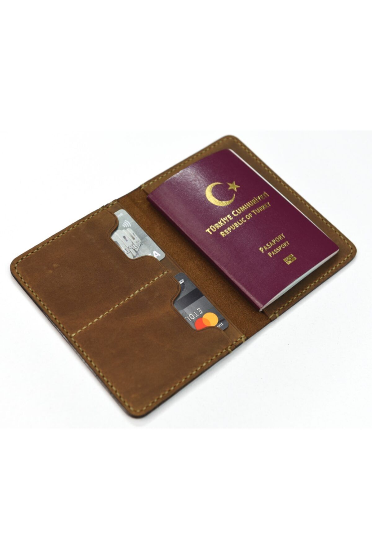 Legend Style Deri Pasaport Cüzdanı